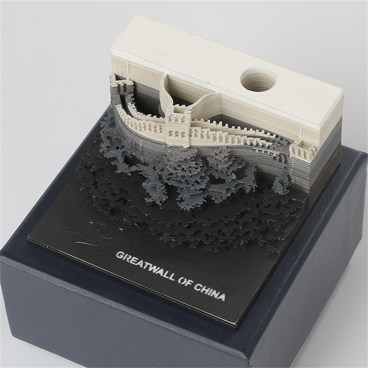 Samoprzylepne karteczki samoprzylepne 3D Wielkie notatniki ścienne, 130 arkuszy notatników, artystyczny notatnik 3D, notatnik 3D dla dziecka/kochanka/przyjaciół/żony/studenta prezenty (czerwony)