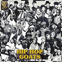 HIP HOP GOATS 2026: CALENDAR WITH 12 MONTHS OF HIP HOP LEGENDS WITH SPACE FOR PLANING