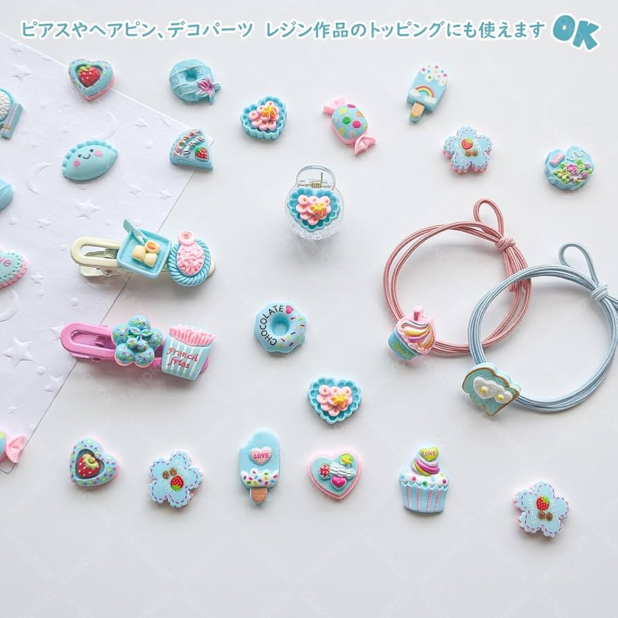 専用ページでデコパーツ Amazon | TANOKOX デコパーツ ミックス スイーツ キャンディ