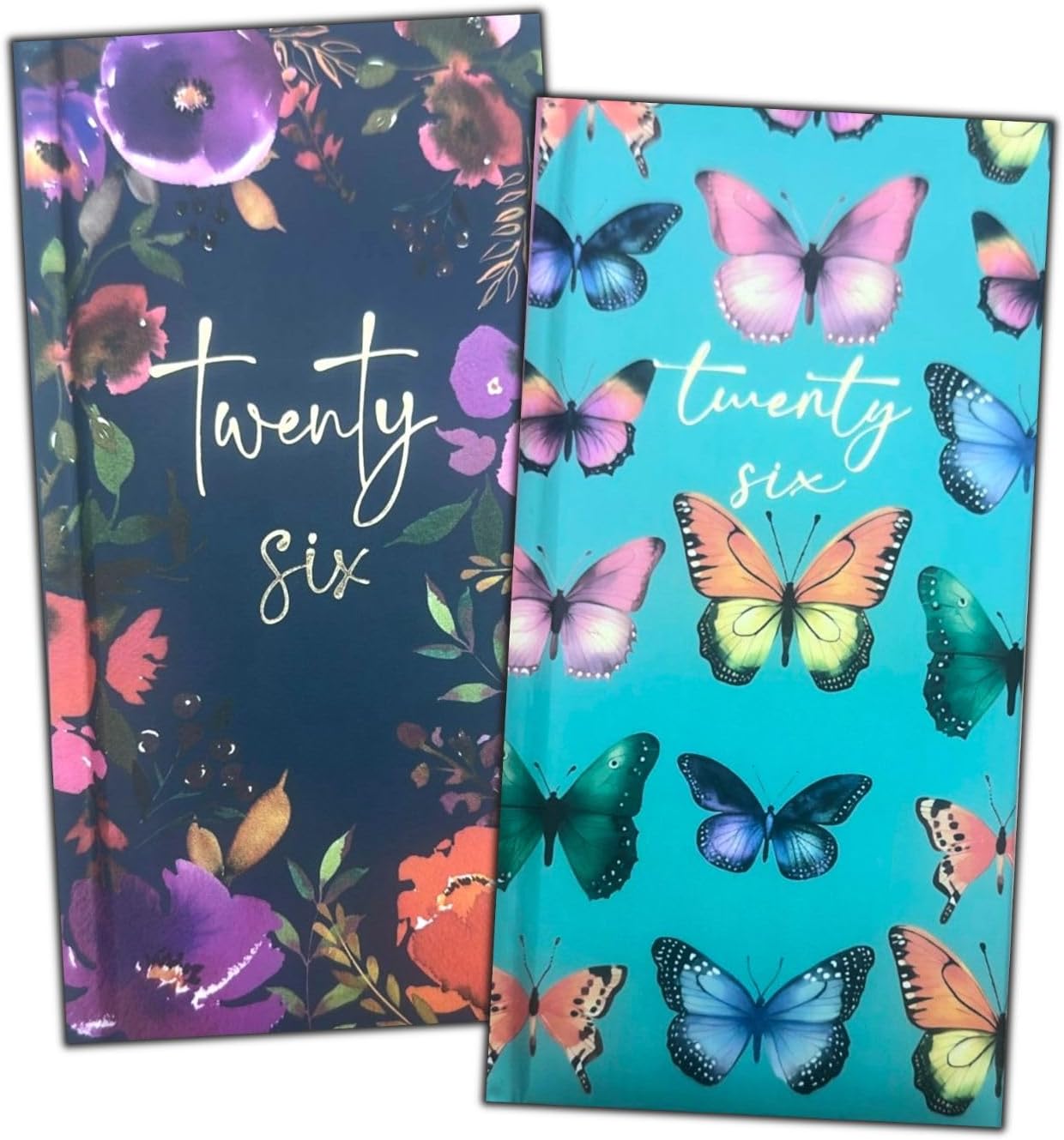2024 Diary Pocket Size Week to View Diaries Full Year Journal Calendar Planner (Green Flowers)