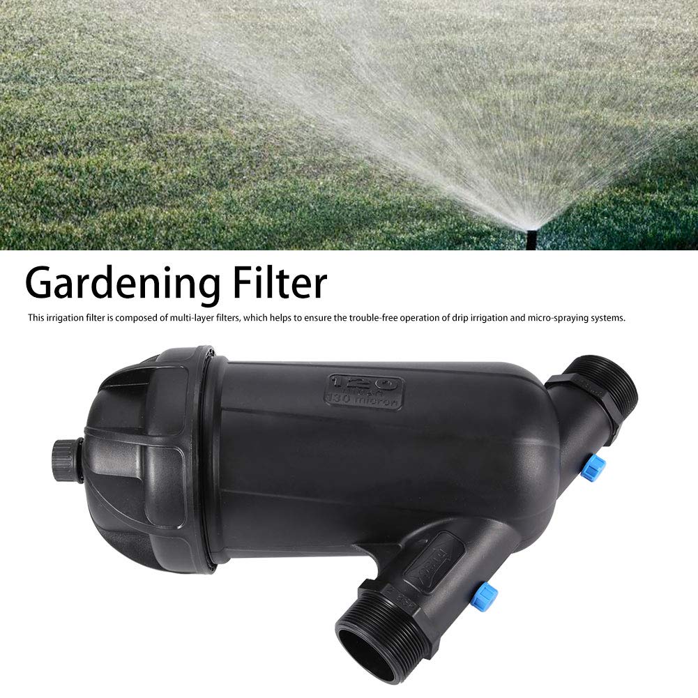 Filtro de Malla Tipo Y para Riego por Goteo de Jardinería con Larga Vida útil para Riego Agrícola Y de Jardines en Invernaderos MNPT 2 Pulgadas DN50 (Grande (sobrepeso))