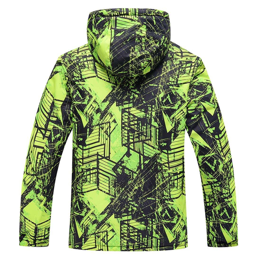 Combinaison De Ski KBOPLEMQ Pour Homme - 2 Pièces - Veste Et Pantalon - Chaud - Pour Snowboard Et Sports D'hiver