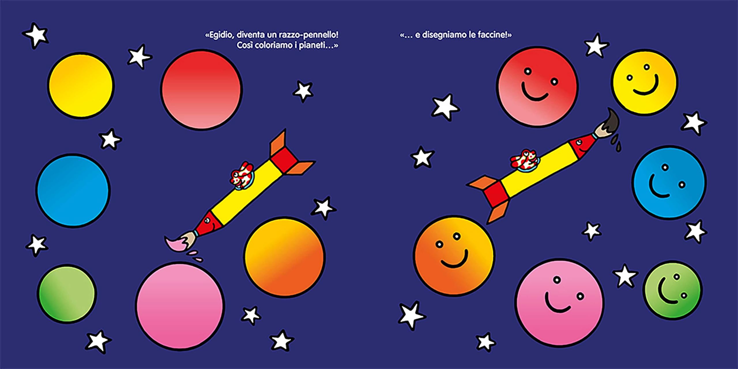 Pimpa nello spazio. Ediz. a colori