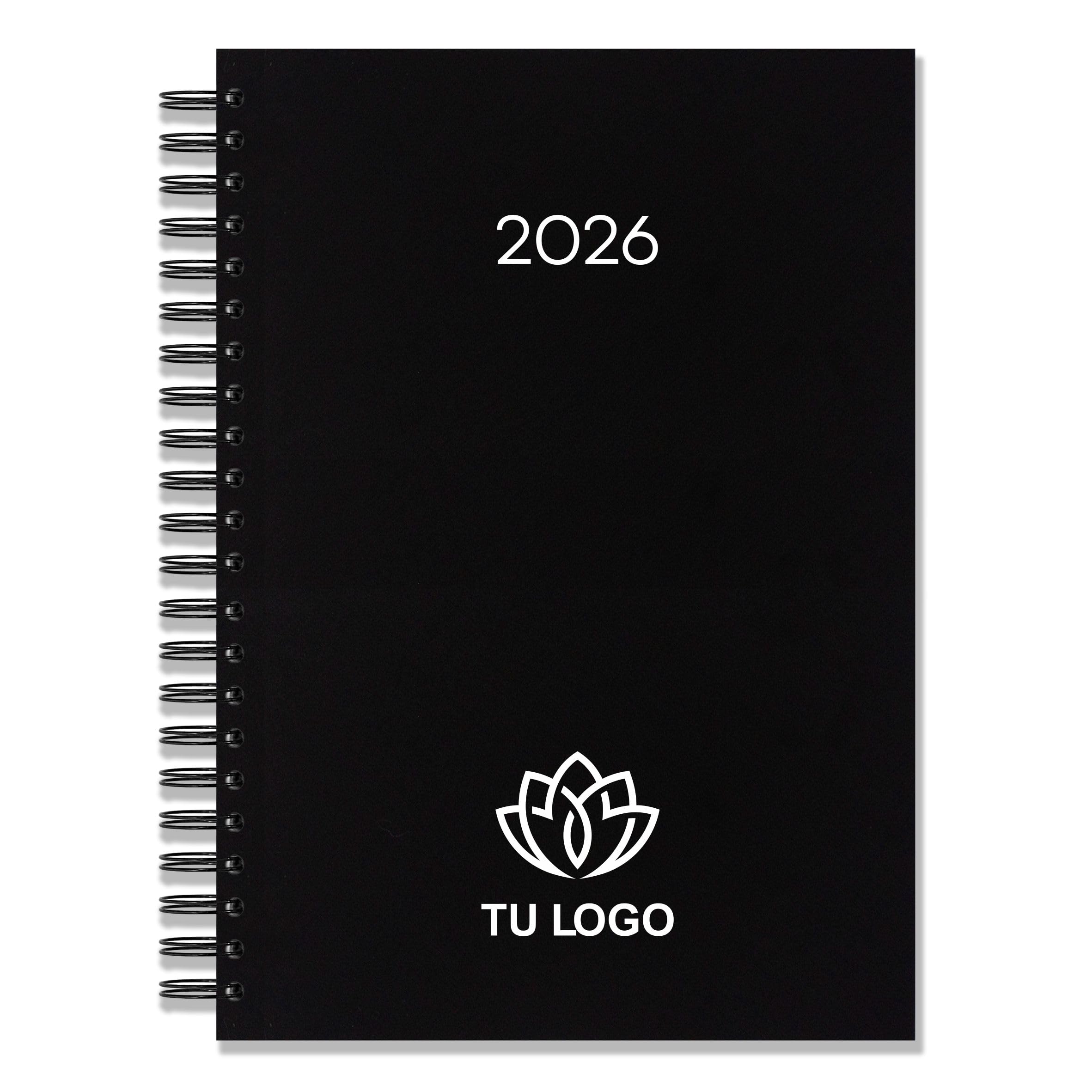 Agenda citas 2026. Con fechas.365 Días. Intervalos cada 15 minutos, 8 mañana a 9 noche. Tamaño A4 .Personalizado con su texto o logo. Agenda citas profesional