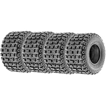 Terache 18x10-8 18x10x8 Sport Race ATV UTV Tire 6 PR TE-MX - SET of 4