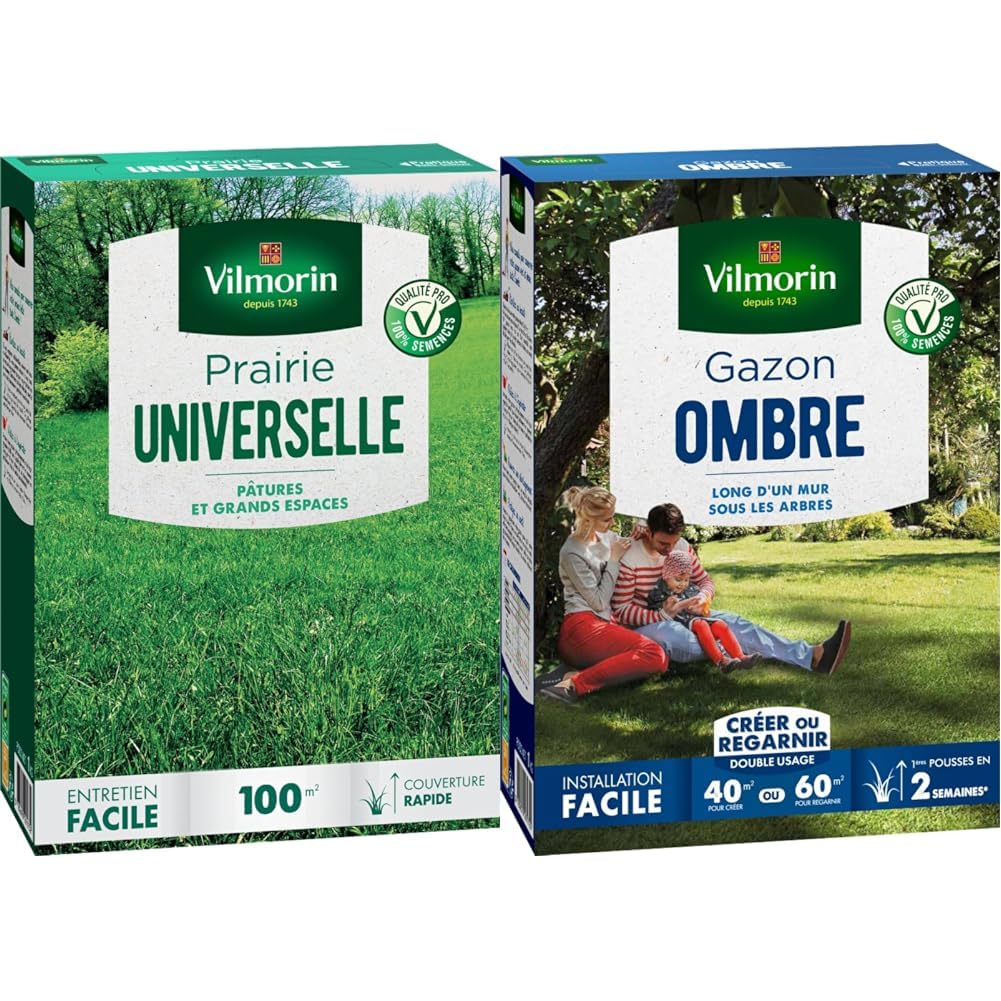 Prairie Universelle Vilmorin pour un beau jardin familial