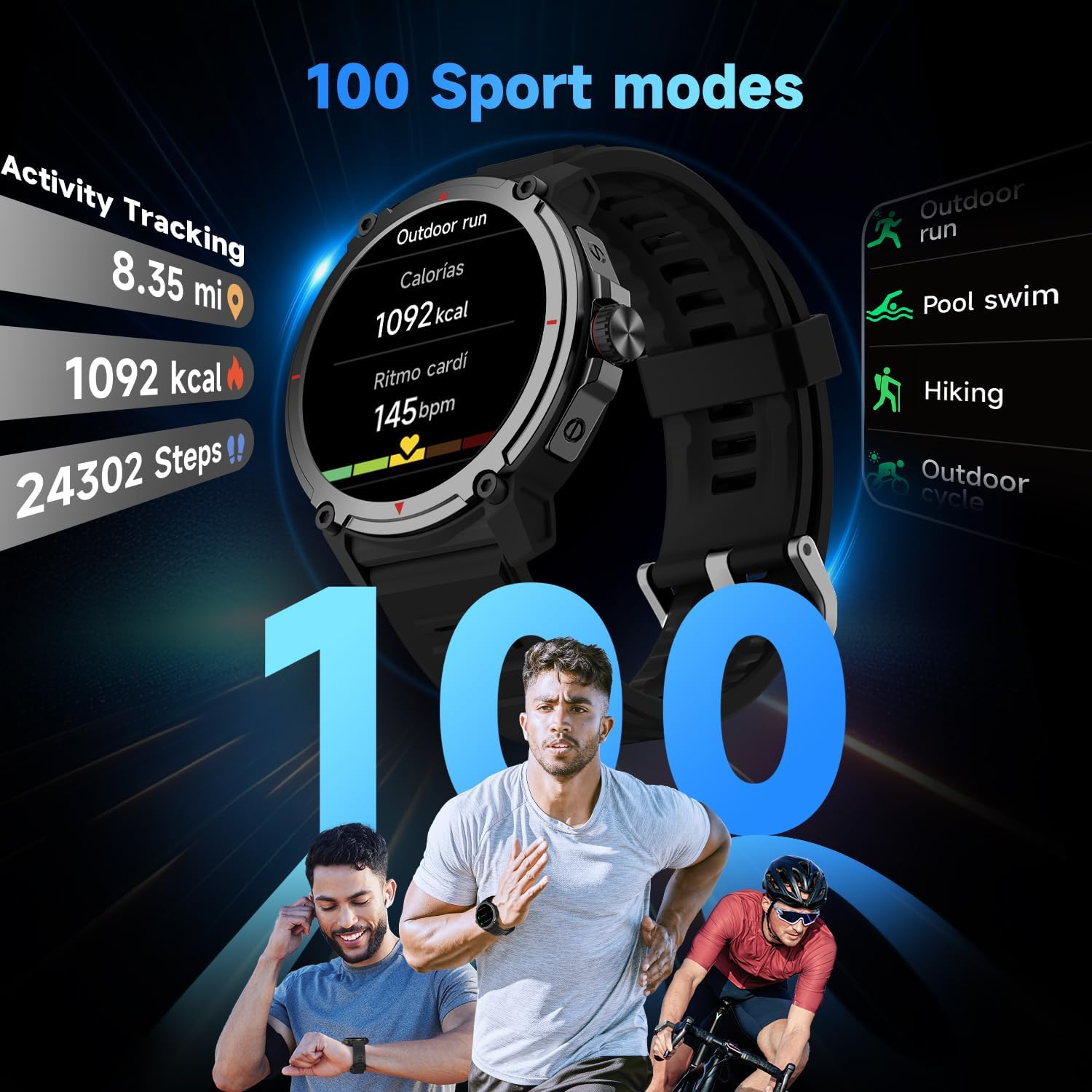 Pulseras Inteligentes Reloj Mide Calorias Pulsera Inteligente