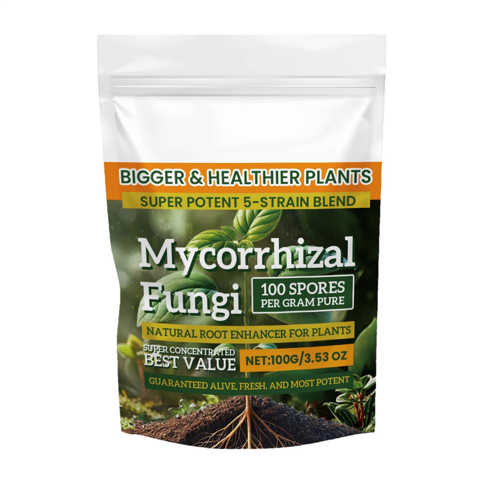 Rooting Powder, Mycorrhizal Fungi, Root Growth Nutrient, All-Purpose Liquid Fertilizer, Plant Nutrient Feed - Gardening Greenhouse Potted Plants