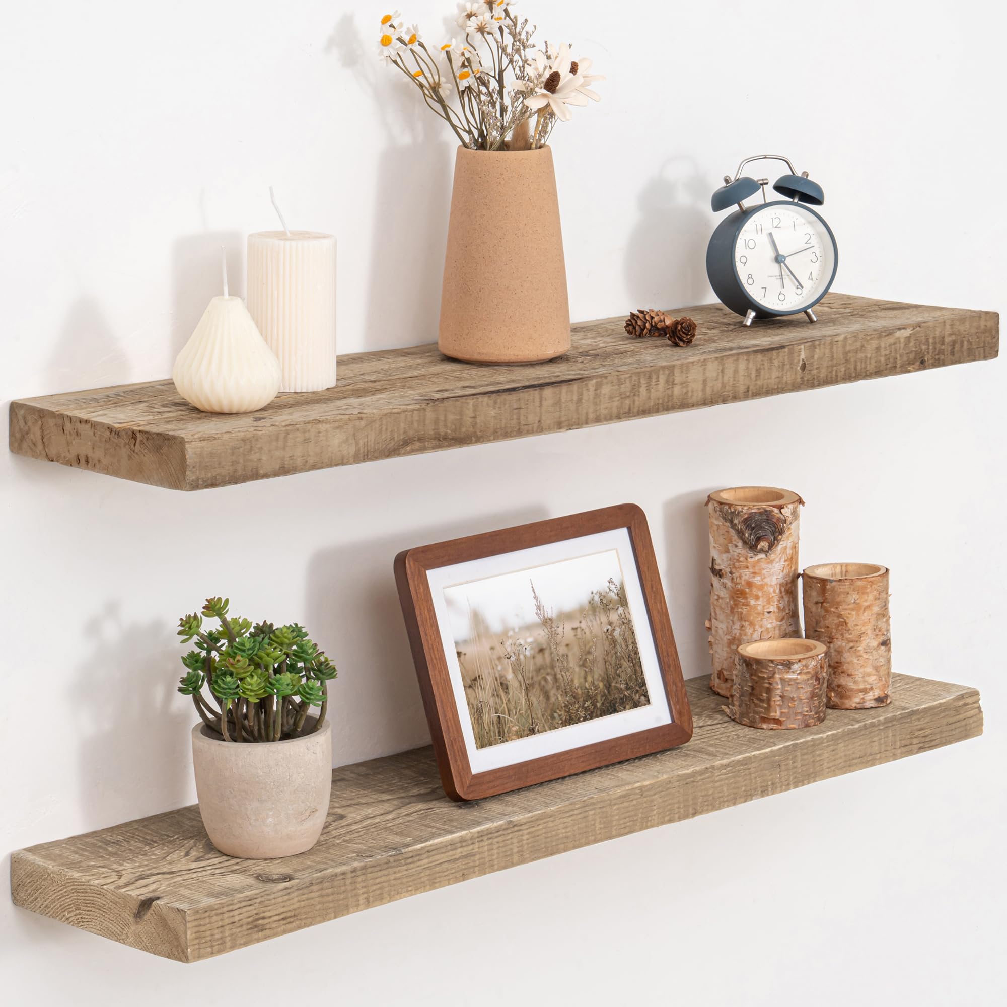 FLYJOE Reclaimed Wood Shelves