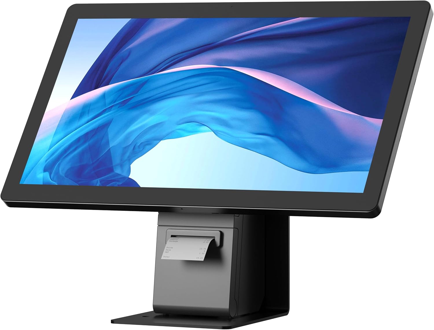 Countertop Stand with Printer Space – CTA Mount for POS Monitors & Displays up to 22" inches with Space for a Printer