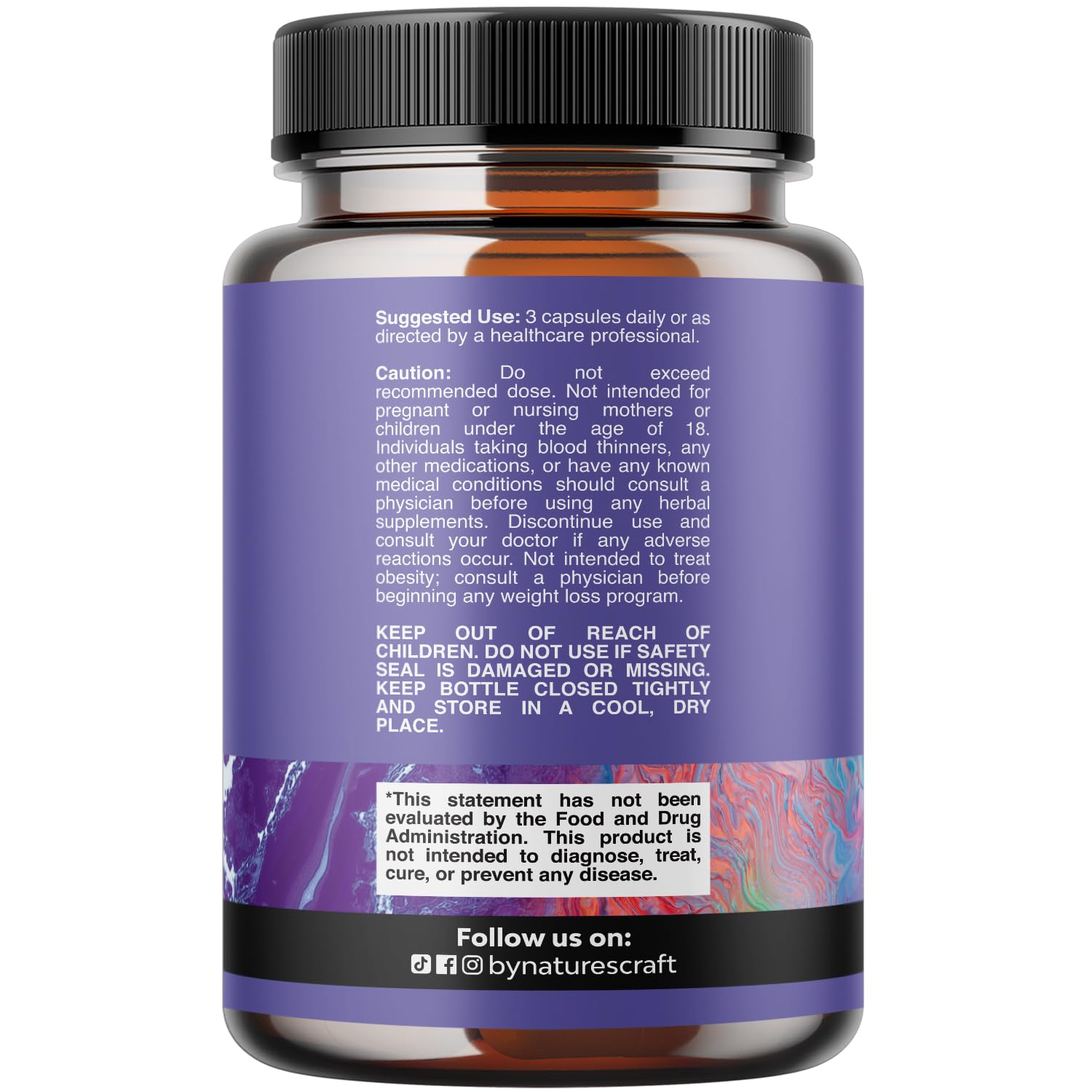 Triple Magnesium Complex 400mg w Magnesium Glycinate Taurate Malate - 120ct — Amazon image 8