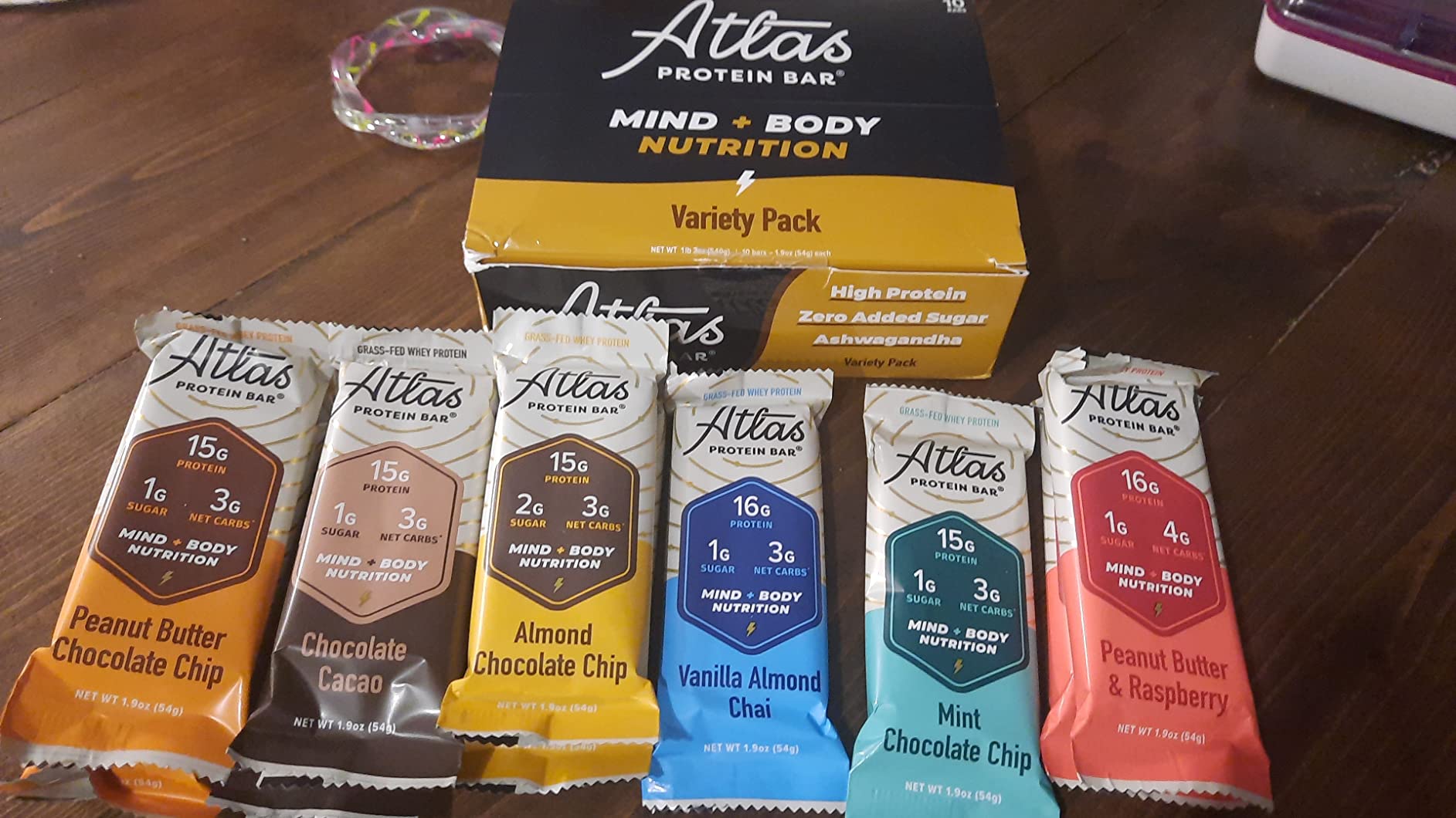 7/mo Finance Atlas Mind + Body Keto Protein Bar Mint Chocolate