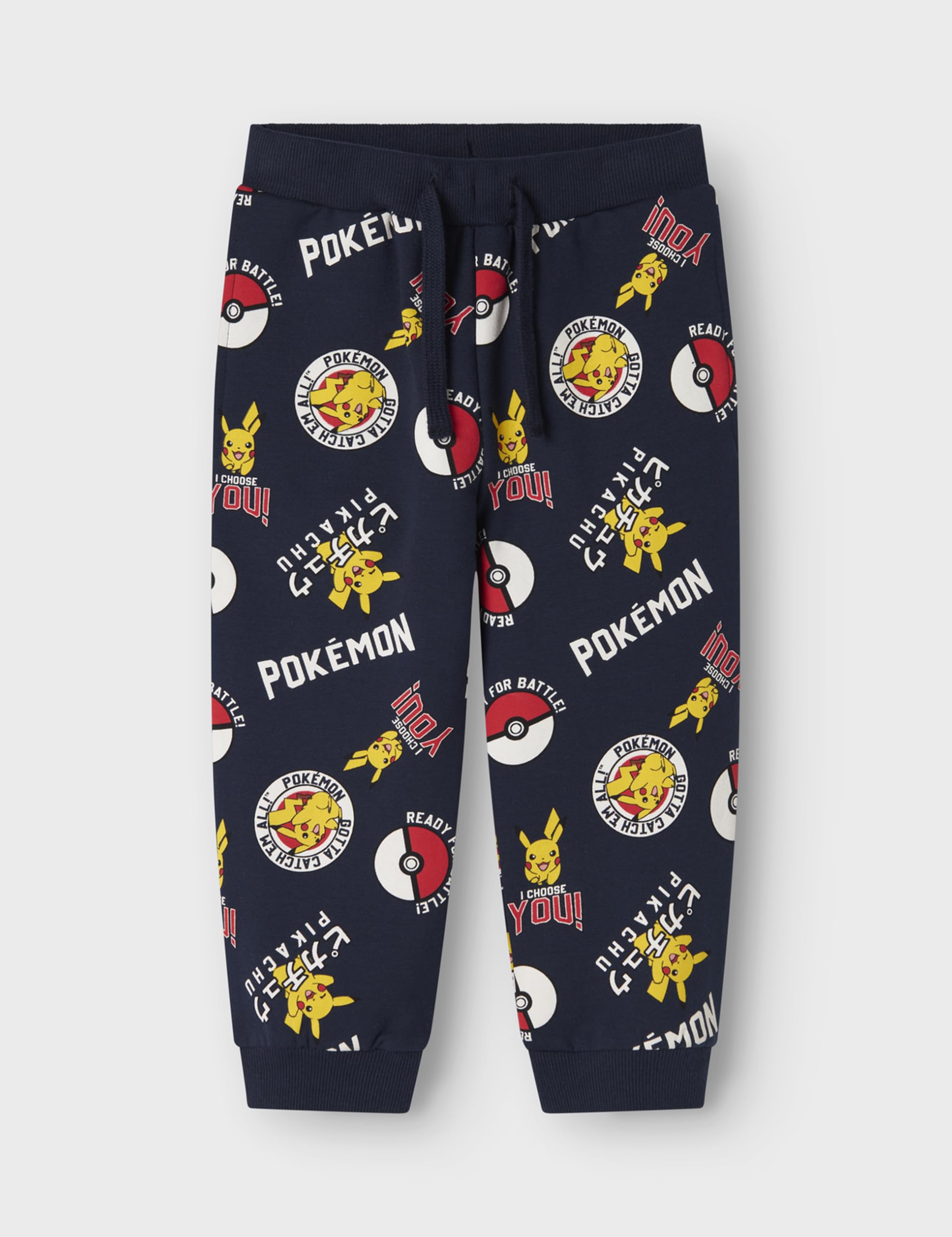 NAME IT Sweat Pants Nmmsilo-Pantaloni Sportivi Pokemon Nreg Bru Sky Bambini e Ragazzi
