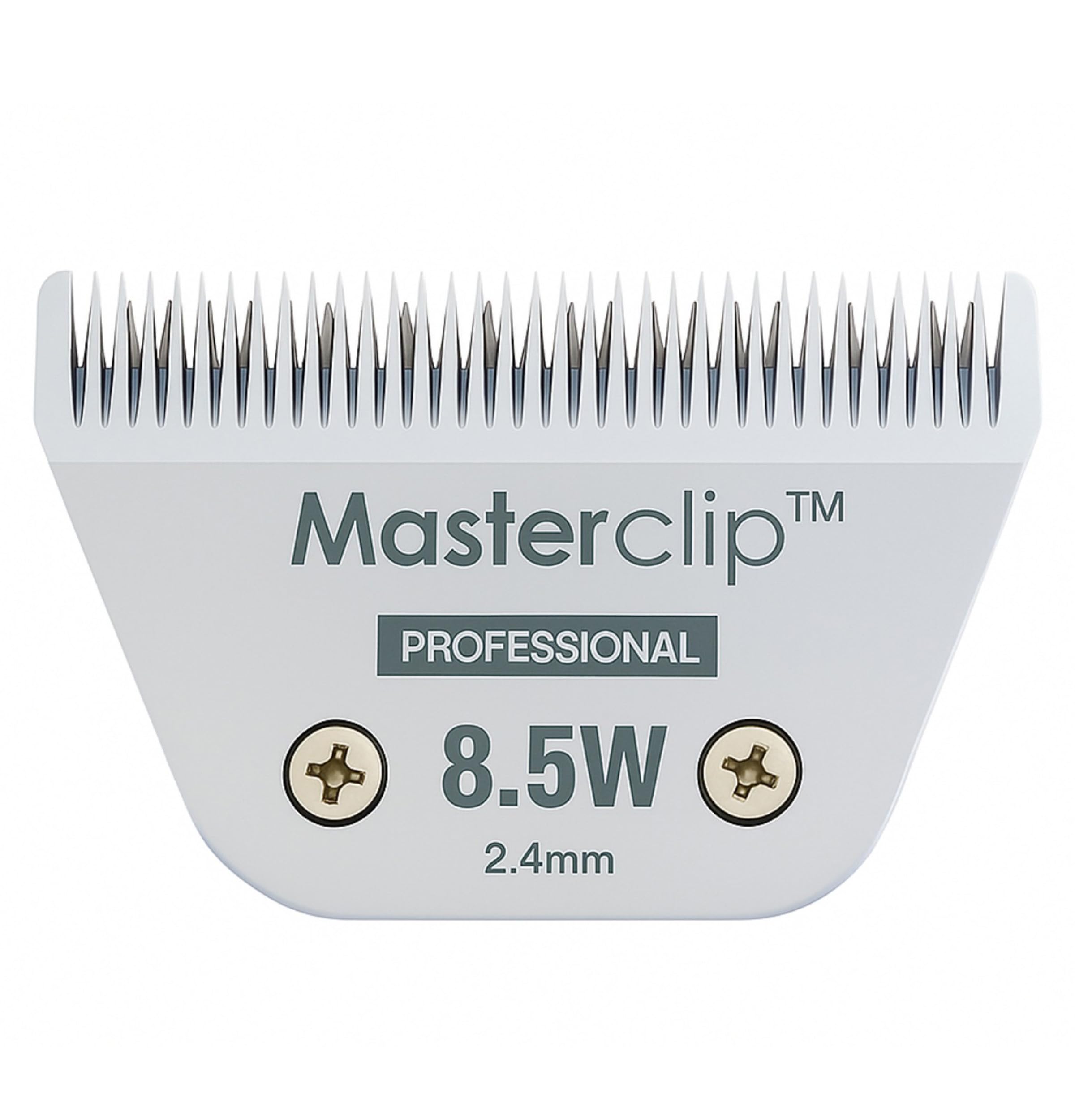 8,5 W 2,4 mm mittel/fein leichte Scherklingen für Pferde, erhältlich in grob, mittel, fein, superfein (A5 Breitkörperklinge)