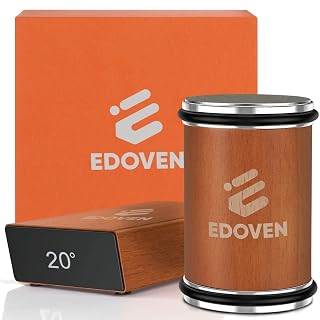 Rolling Knife Sharpener Kit - Beech Wood Magnetic Rolling Sharpener for Knives with 15 & 20 Degree Angles - Elegant Gift for Chefs & Cooks - Knife Sharpening Kit for Kitchen & Pocket Knives - Amazon product rated Grade A