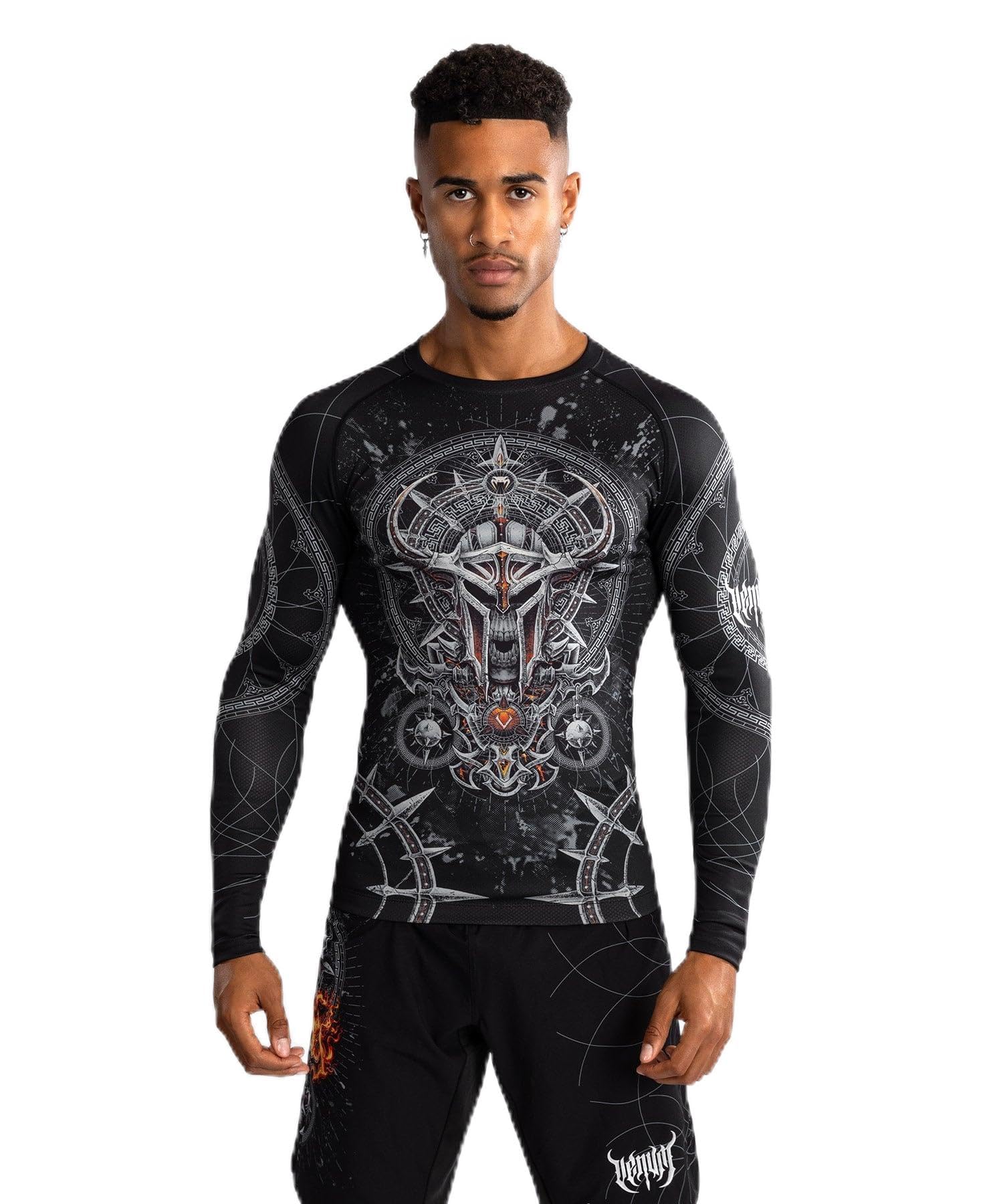 Venum Gladiator 5.0 Men's Long Sleeve Rashguard T-Shirt à Manches Longues Homme