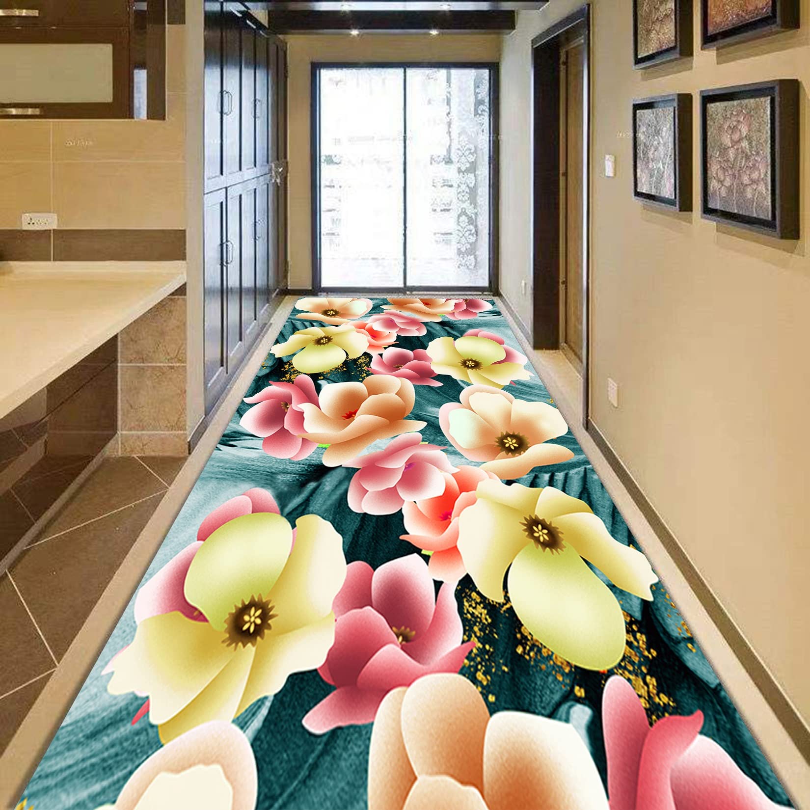 Tapis antidérapant et découpable pour sécuriser le couloir et la cuisine