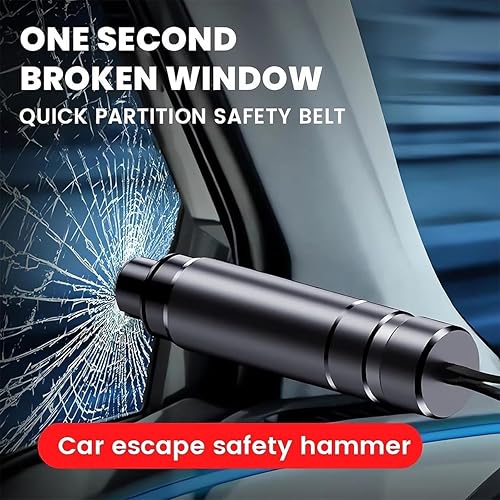 Miniatura 4 de Safehammer, rompedor de cristal Safehammer, martillo de cristal seguro, martillo de vidrio mejorado bajo el agua, martillo de cristal Safehammer