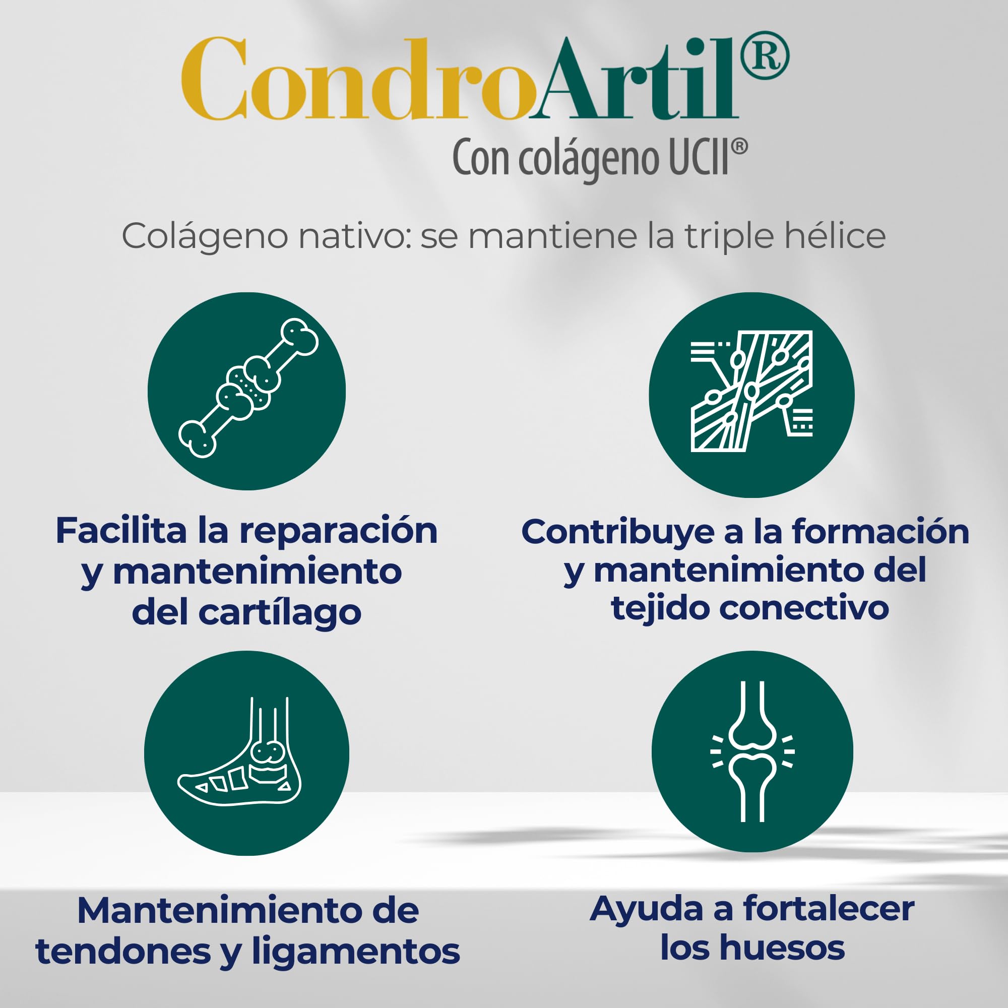 CondroArtil® - Colágeno Tipo 2 UC-II® No Desnaturalizado - 90 Cápsulas