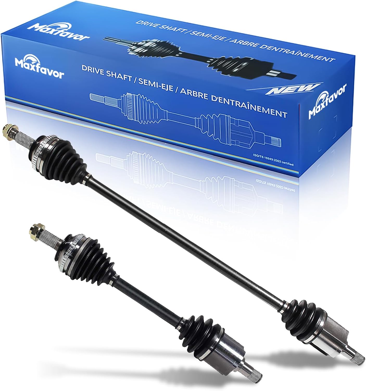 FWD CV Axle fit for 1994 1995 1996 1997 Honda Accord, SE LX EX EX-R DX 2.2L L4, Automatic Transmission, CV Axle Shaft Assembly Front Left Right (Passenger Driver) Side