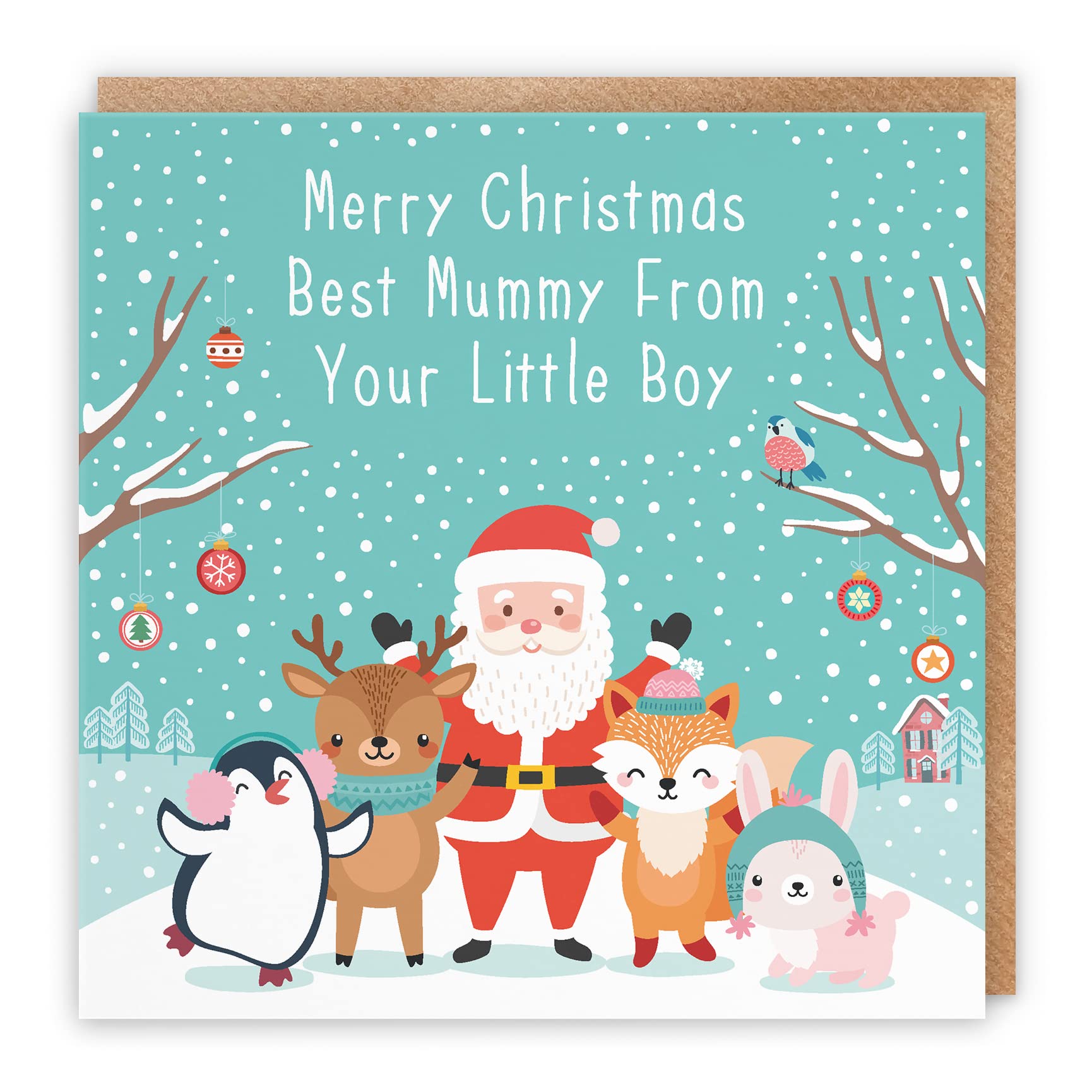 Hunts England, Mummy Christmas Card From Your Little Boy, Merry Christmas Best Mummy From Your Little Boy