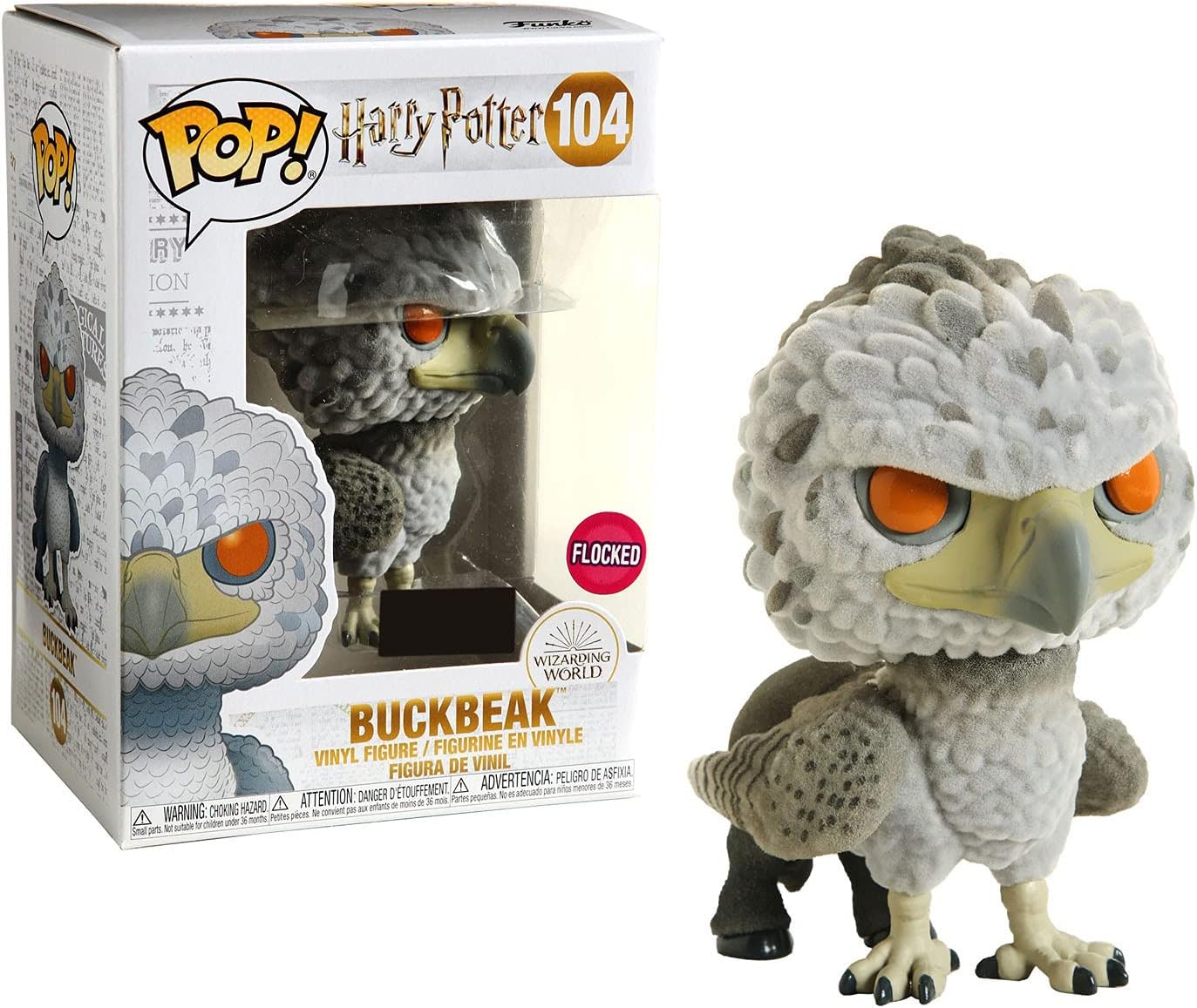 Harry Potter Pop! Buckbeak (Flocked) Vinyl Figure Hot Topic Exclusive Multi None