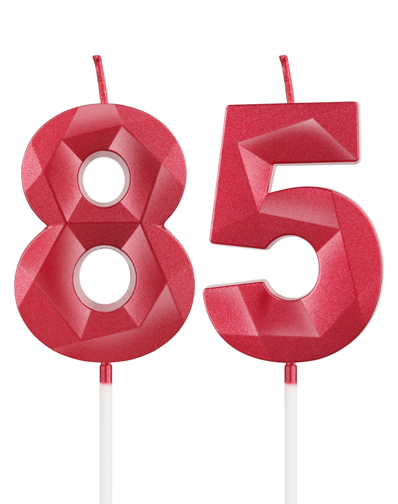 Royal Blue 13th Birthday Candles, 3D Number 13 Candle for Cake, Boy Girl 13th Birthday Decorations,Sapphire Candle Topper Blue Cake Decorations for Birthday Party Wedding Anniversary Supplies — view 179