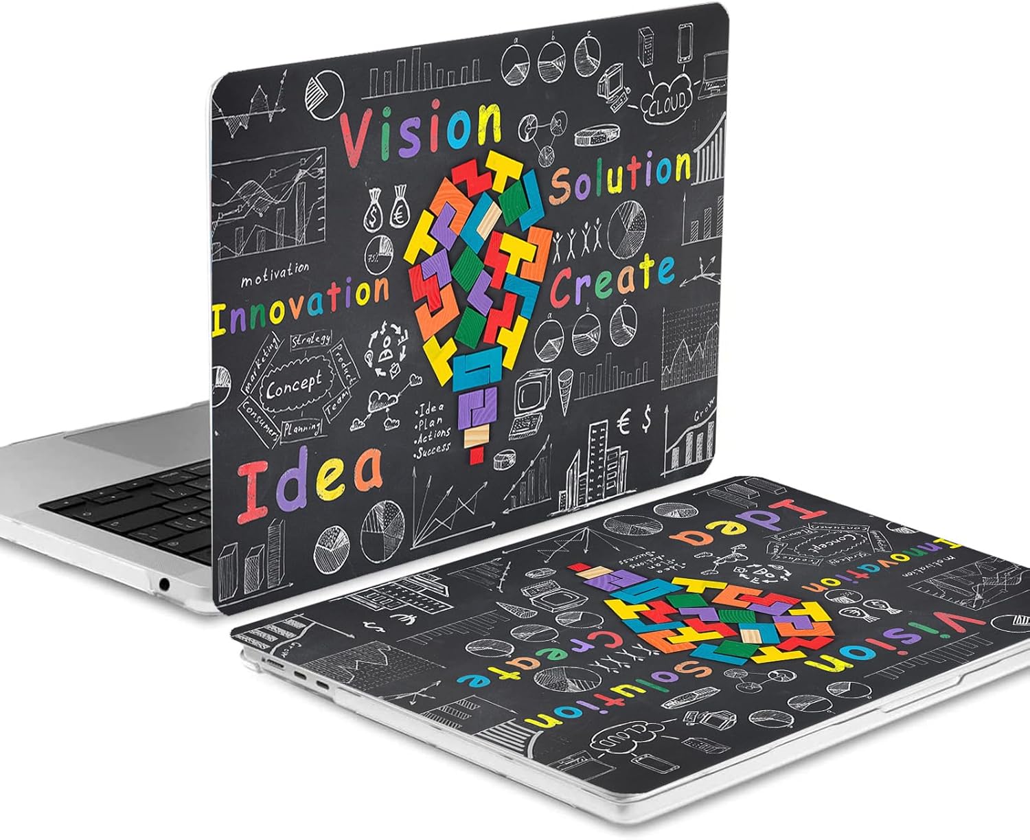 Compatible with MacBook Air 15 inch Case 2025 2024 2023 M4 M3 M2 A3241 A3114 A2941, Protective Plastic Hard Shell & Keyboard Cover for Mac Air 15 inch Case M4 M3 M2 - Idea