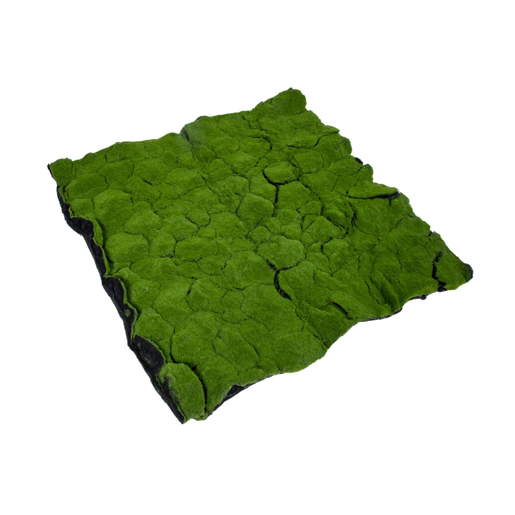Cabilock Césped Artificial de Musgo Realista para Jardín y Dormitorio, Alfombra de Musgo Verde Material de Algodón y Algodón de Perla, Resistente al Desvanecimiento