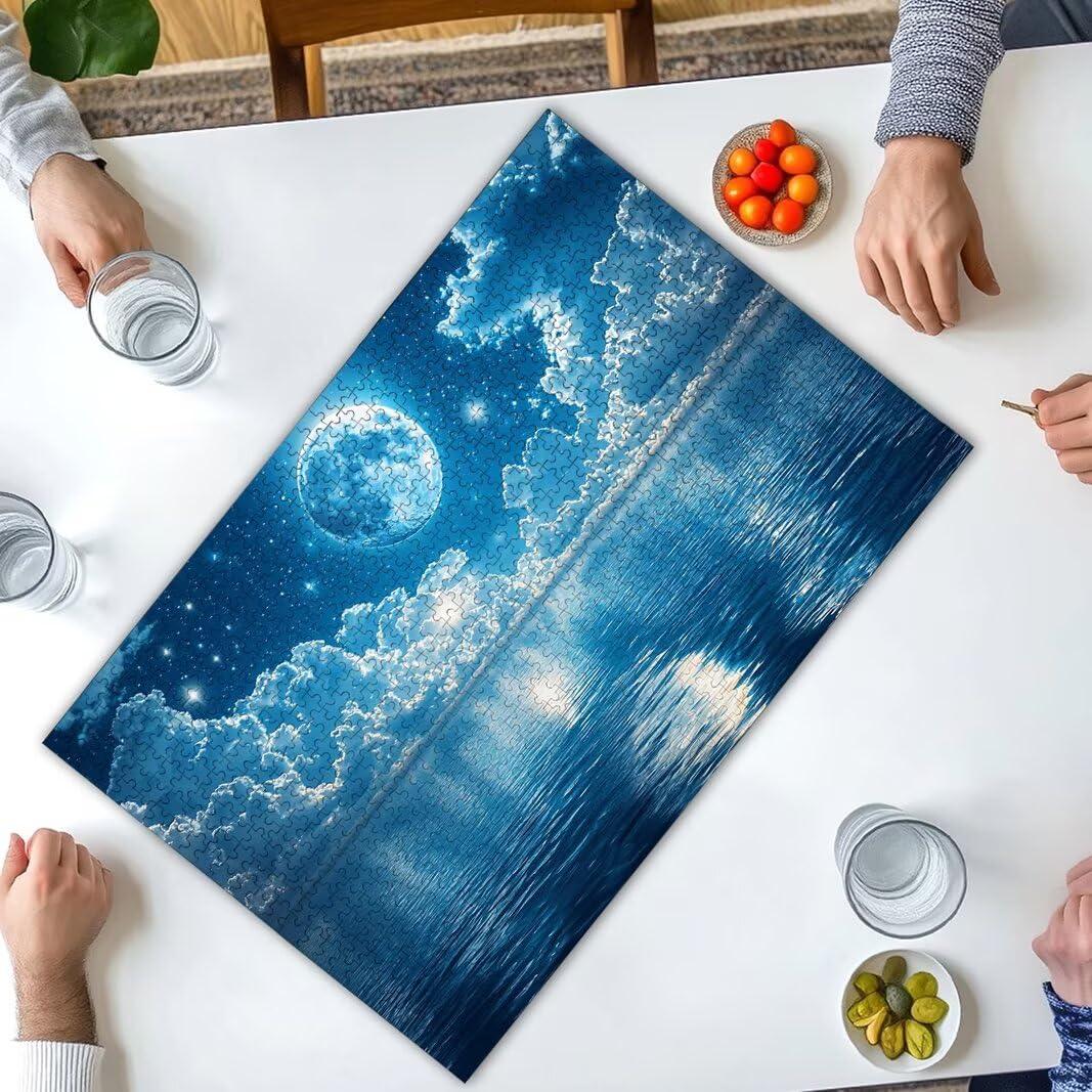 Puzzle Księżyc, puzzle 2000 elementów dla dorosłych, klasyczne puzzle