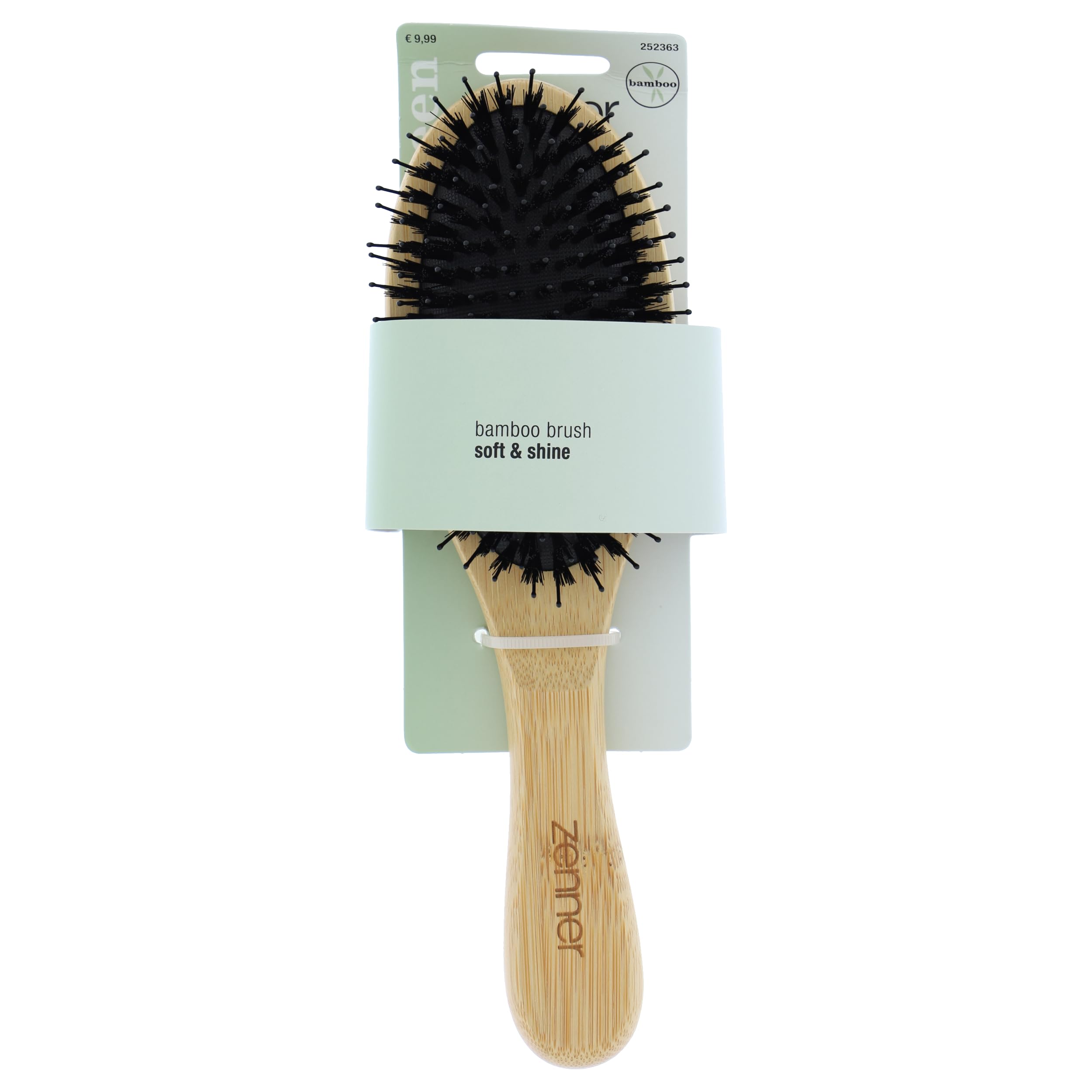 Zenner Hair Brush for Gentle Scalp Massage and Combing - Ideal for Curls and Sensitive Hair
