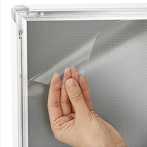 Miniatura 6 de M&T Displays Cubierta protectora de PET con lente transparente antirreflejo intercambiable para negocios, oficina, hogar, marcos de póster
