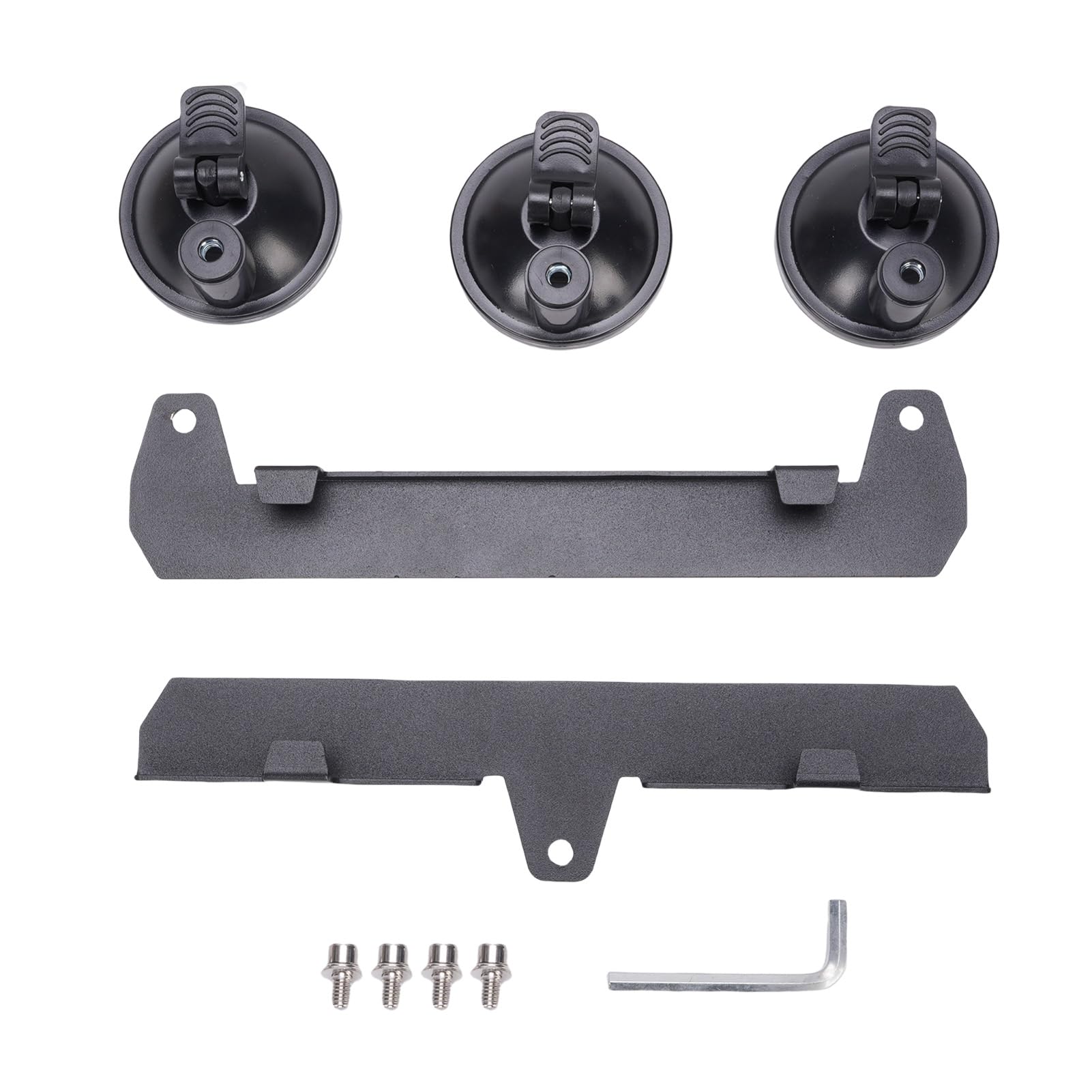 JAOCDOEN Sunroof Suction Cup Mount Metal Car Suction Cup Satellite Mount for Rear Windscreen Front Windscreen