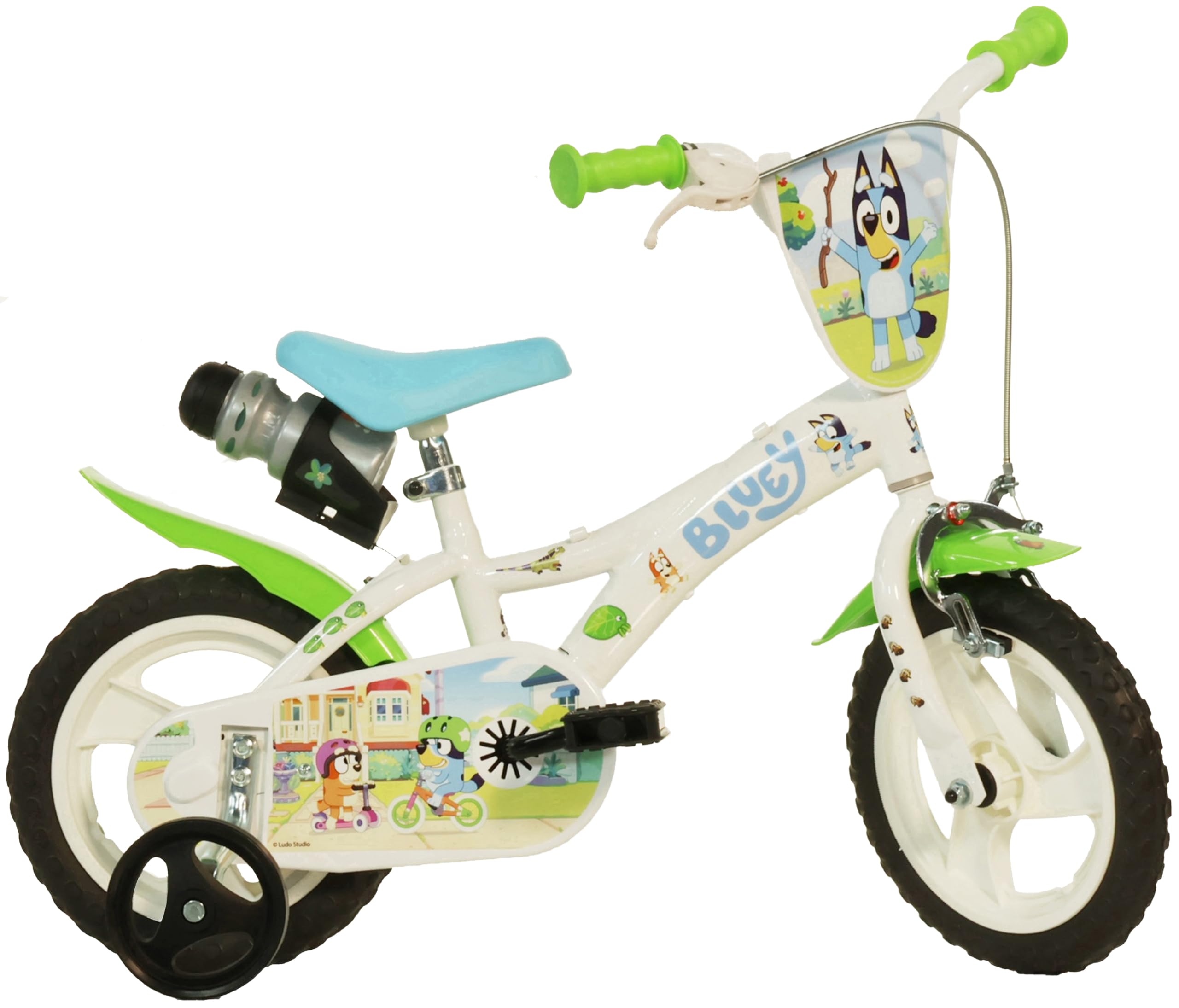 Dino Bikes Vélo enfant Bluey Cadre et fourche en acier