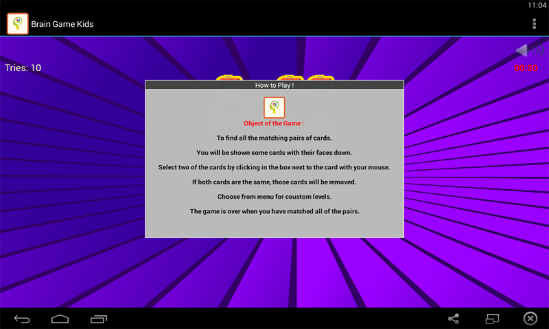Brain Game Kids - App on Amazon Appstore