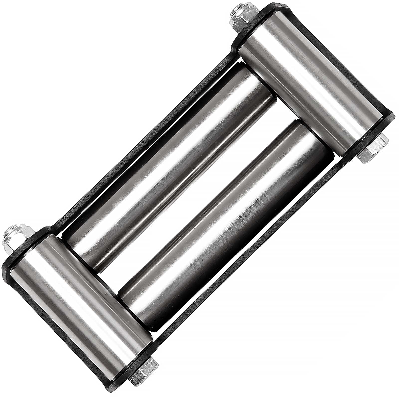 WINCHMAX. Guiacabos de Cuatro Rodillos de Grado Militar Resistente Adecuado para cabrestantes Clasificados hasta 17000LB.