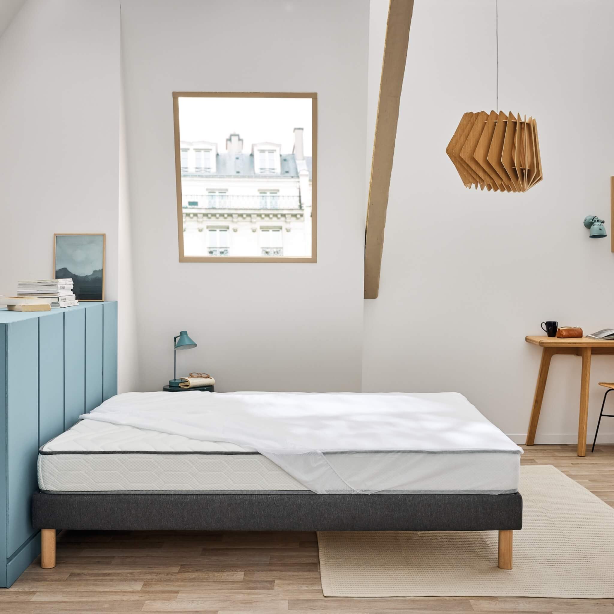 Protège matelas Bultex anti-transpiration et imperméable 140x190 bonnet extensible