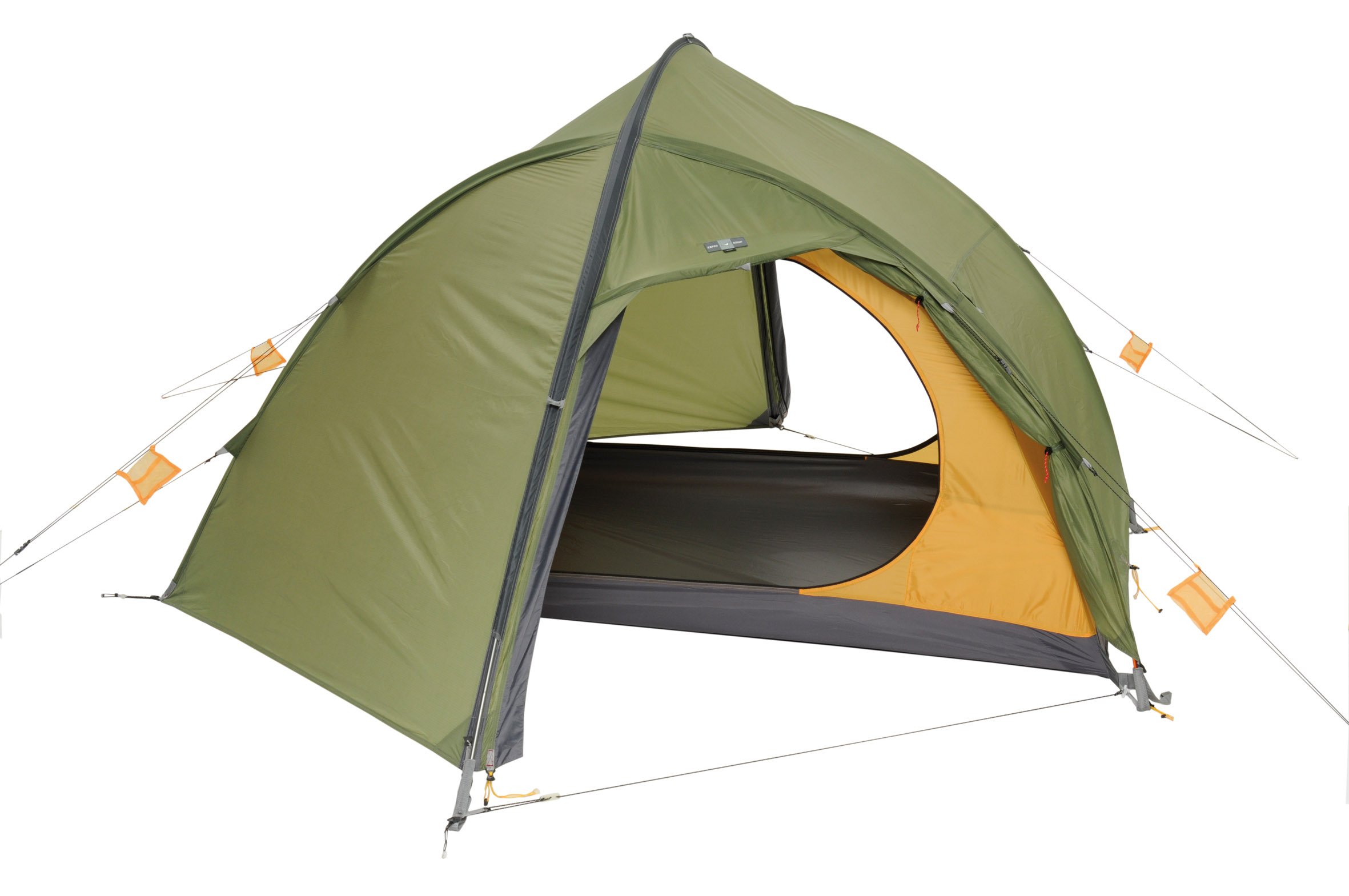 Exped Orion II – Green – 2 persone – geraeumiges windstabiles 2 persone tenda a cupola