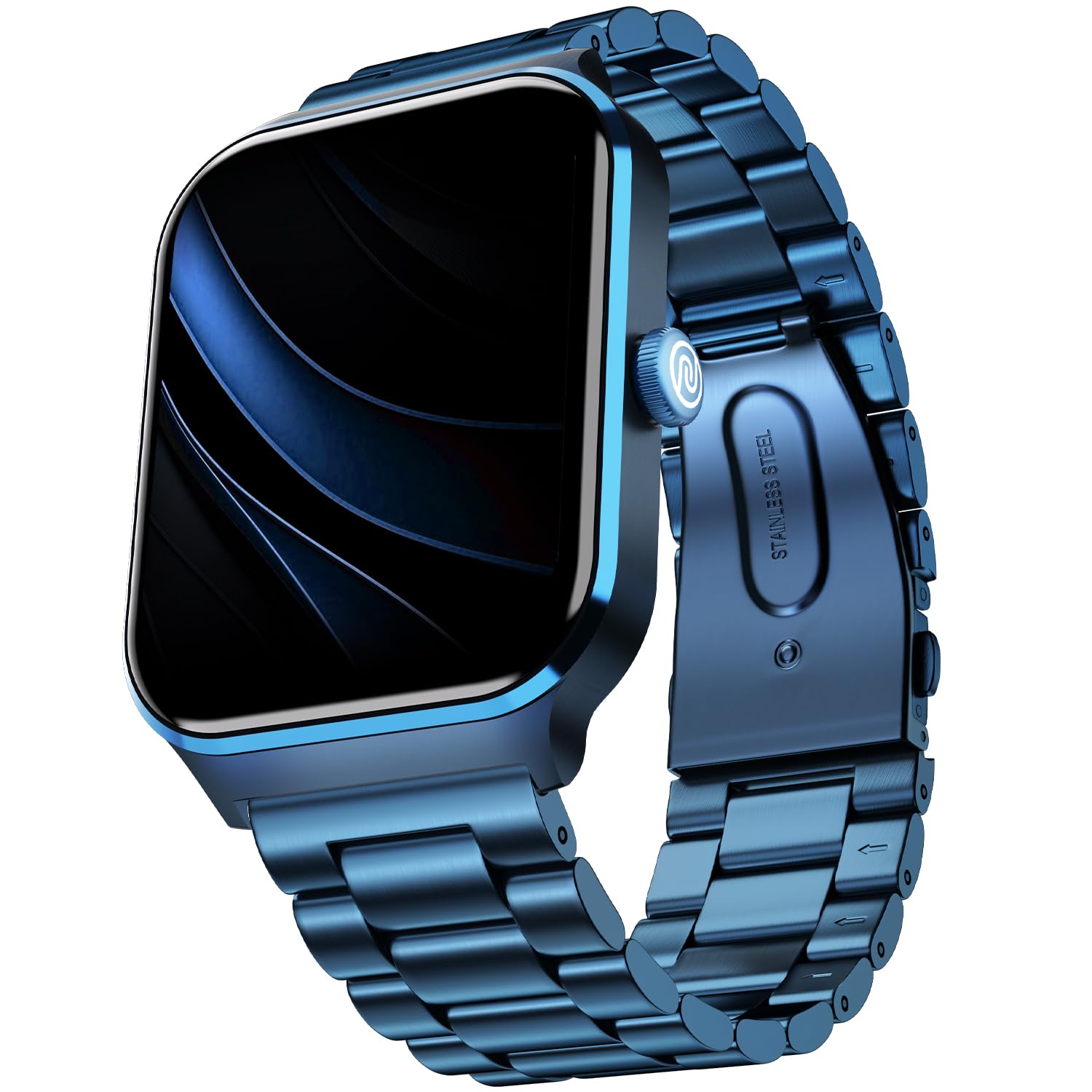 Noise Canvas Smart Watch with 1.96" Vivid Display, Functional Crown, BT Calling, 150+ Watch Faces, AI Voice Assistant, Health Suiteᵀᴹ, 100+ Sports Modes, IP67, Upto 7 Days Battery (Elite Blue) (B0DG614LP2) Amazon Price History, Amazon Price Tracker