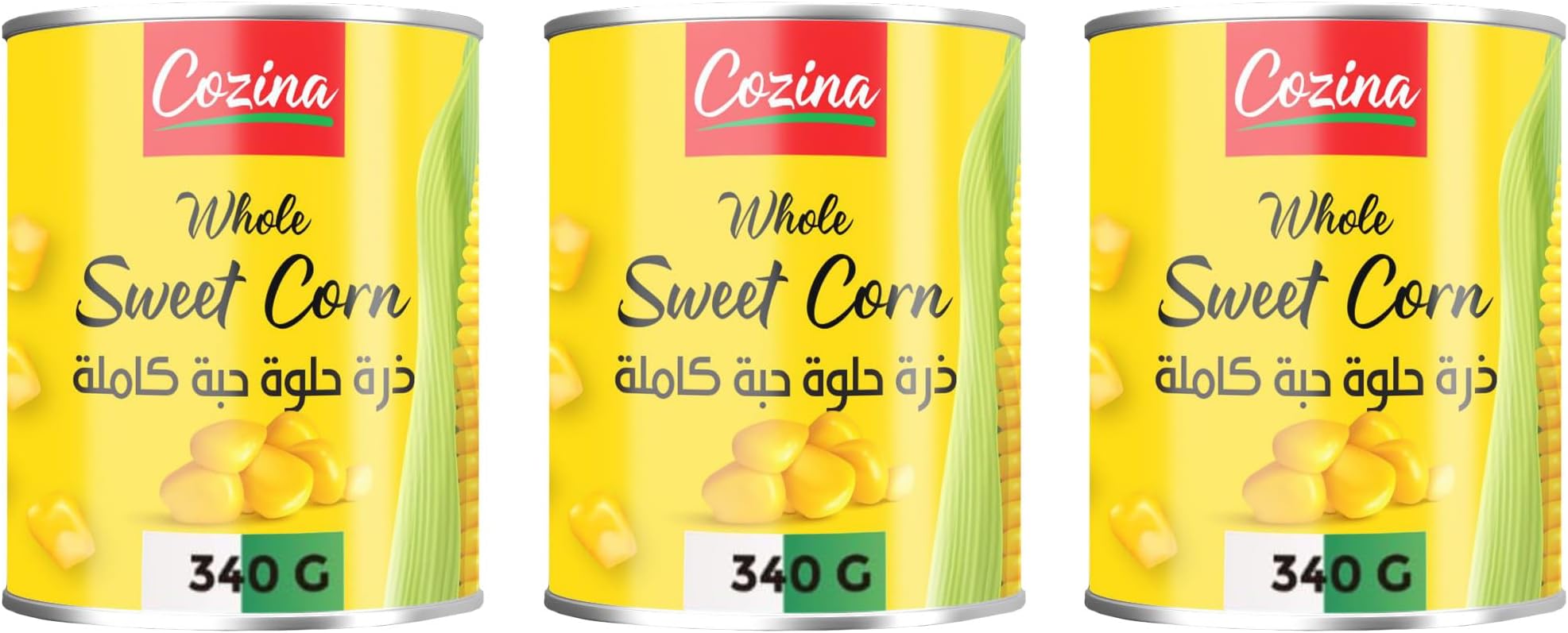 Cozina Canned Sweet Corn 3x340g