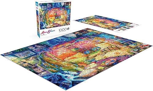 Miniatura 4 de Buffalo Games - Aimee Stewart - Blanket Fort 1979-Rompecabezas de 1000 piezas para adultos - Rompecabezas desafiante perfecto para noches de juego -