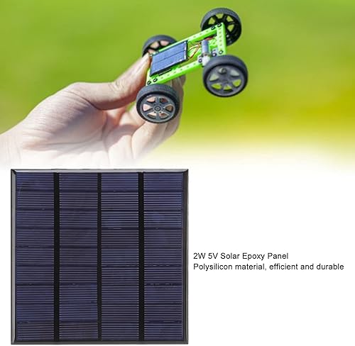 Miniatura 3 de Cargador de panel solar de polisilicio de 9V 2W (sin función de almacenamiento de energía) para lámpara solar de césped, lámpara de pared,