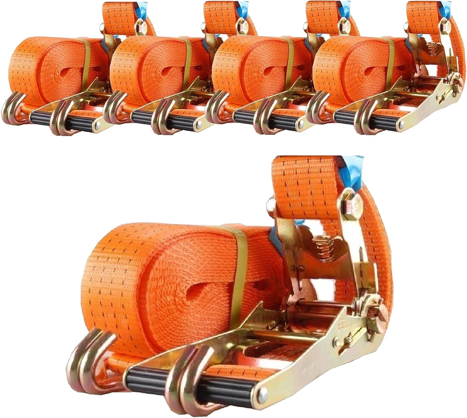 10x Profi Ratschenspanngurt – 8m, 50mm Breite, 50 Produktbild-Vorschau 3