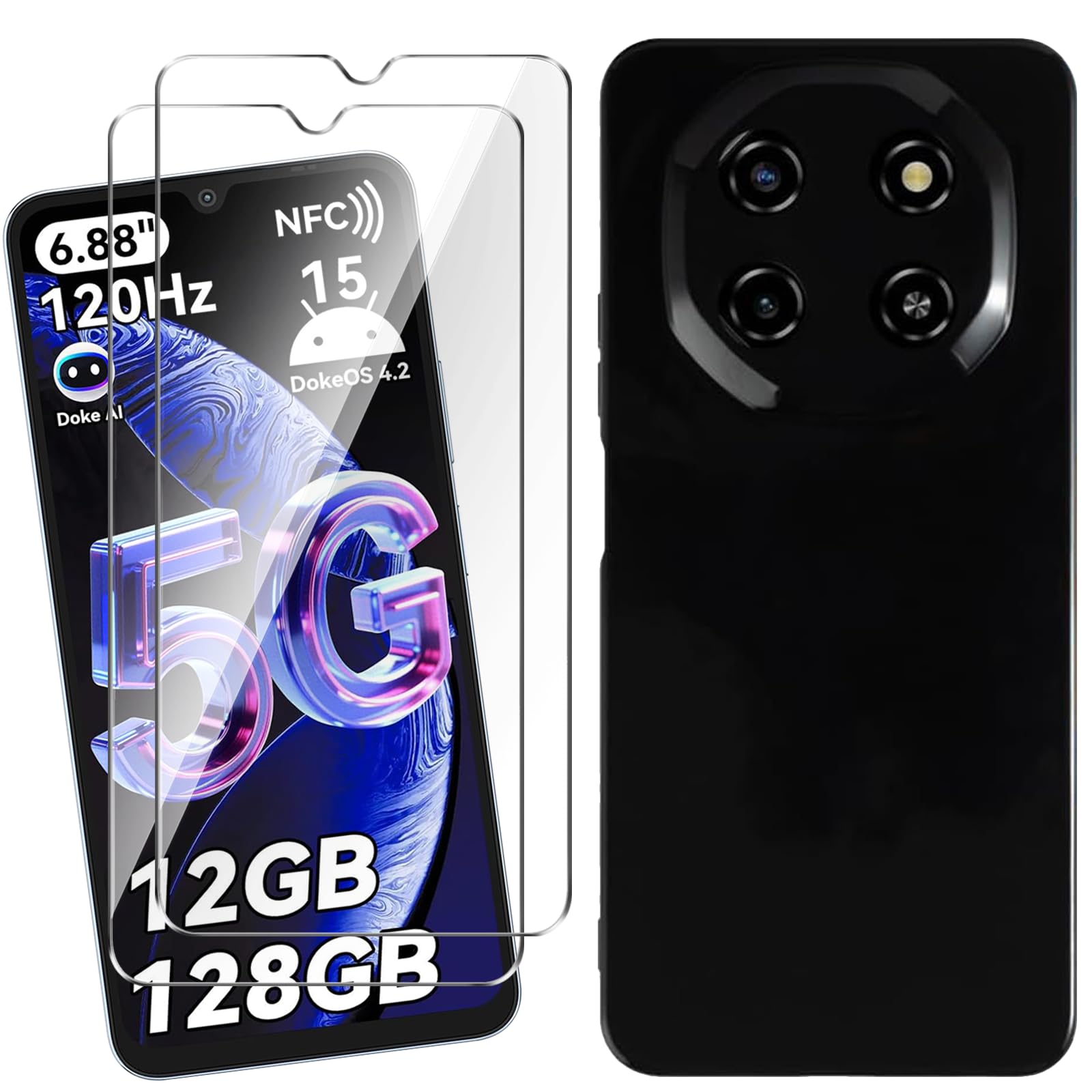 HuiYouMY Handyhülle Kompatibel mit Doogee Note 56X Pro Hülle
