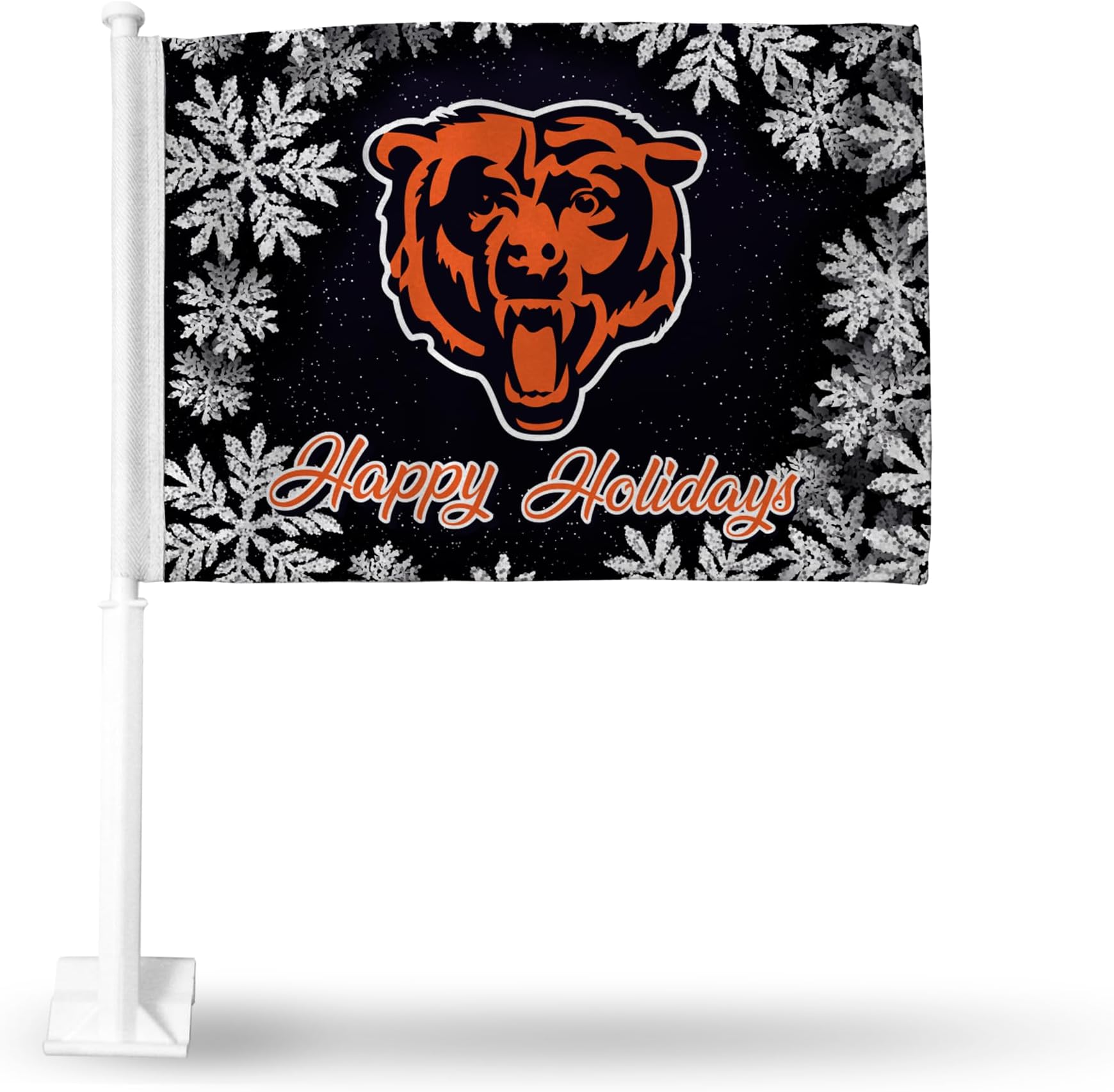 NFL Chicago Bears Standard Double Sided Car Flag