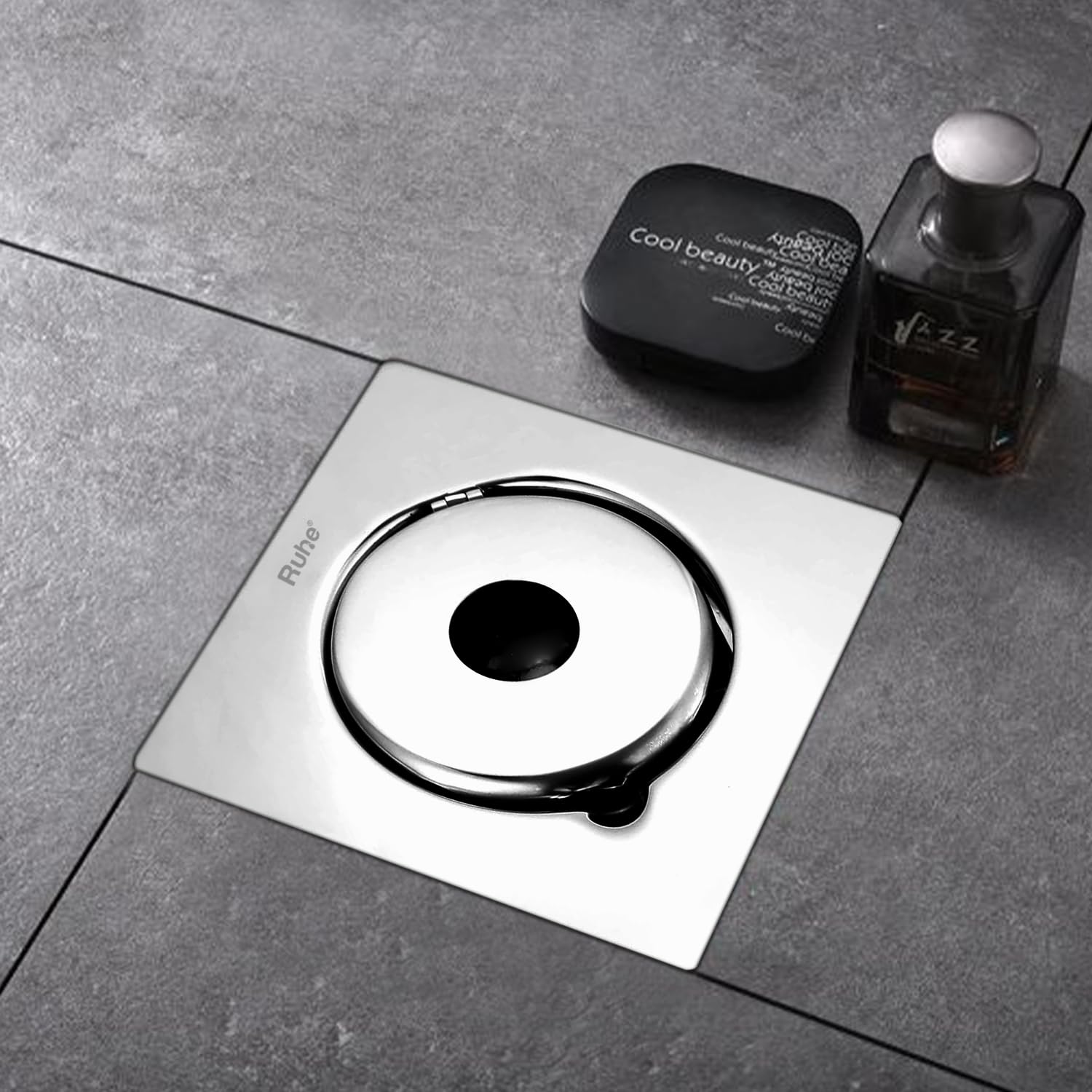 Ruhe® Full Moon Round Flat Cut Floor Drain | 304-Grade Stainless Steel Floor Drain Jali | 5 inches | Floor Drainer with Cockroach Trap/Jali and Hole (B08WXBDFVD) Amazon Price History, Amazon Price Tracker
