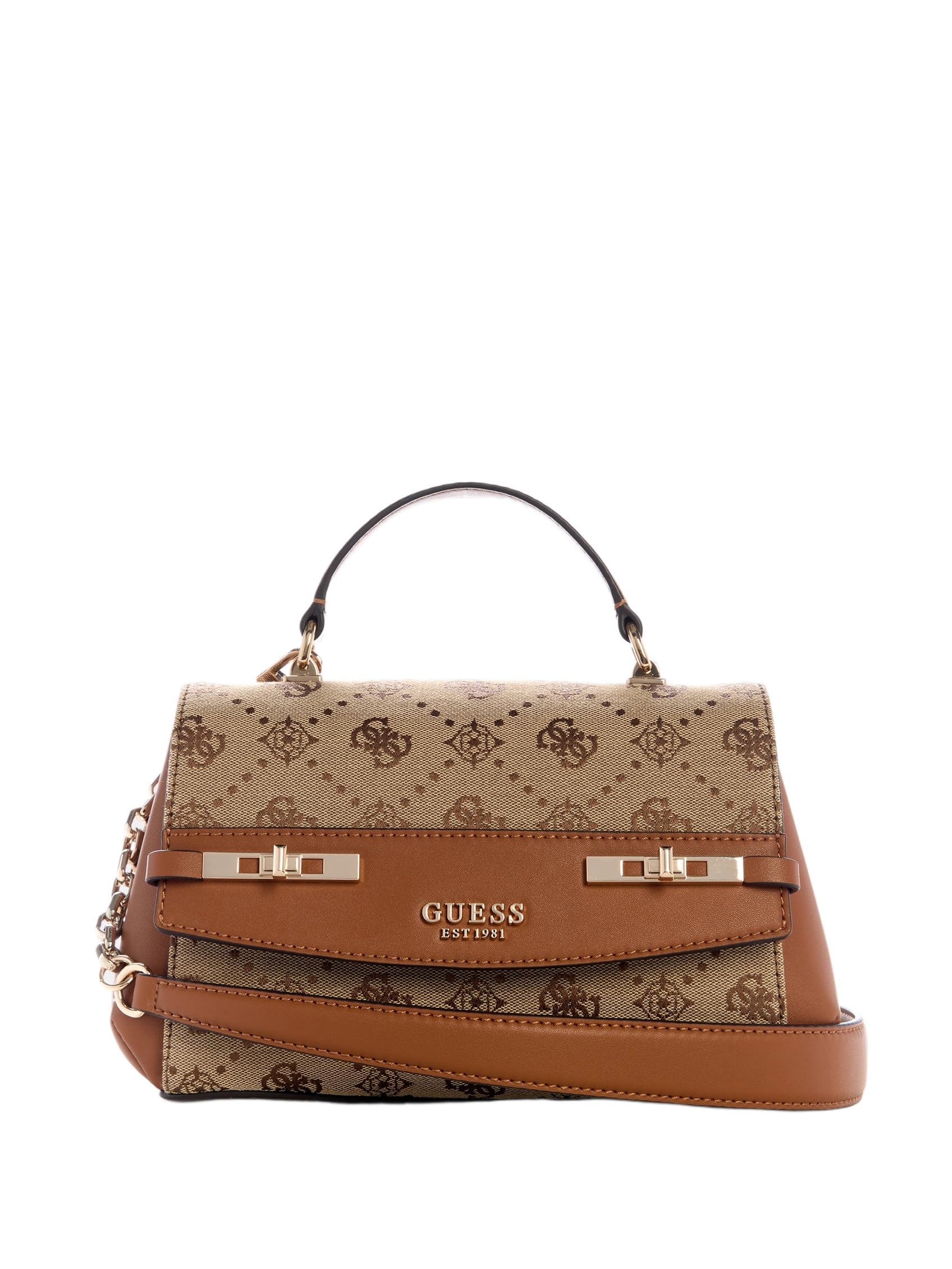 Guess Women's Brown Melinda Top Handle, Sports Direct