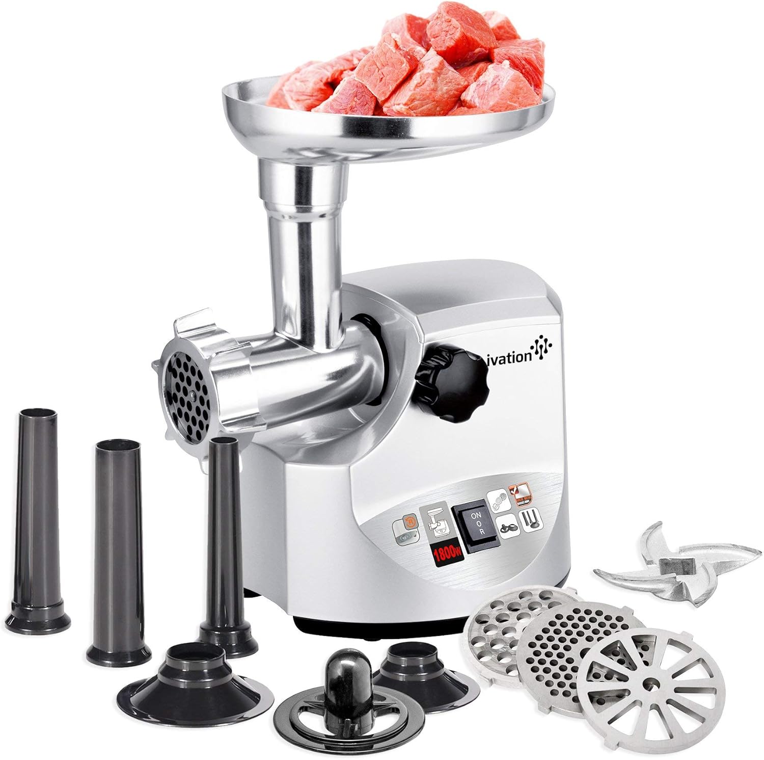 Ivation Electric Meat Grinder Mincer