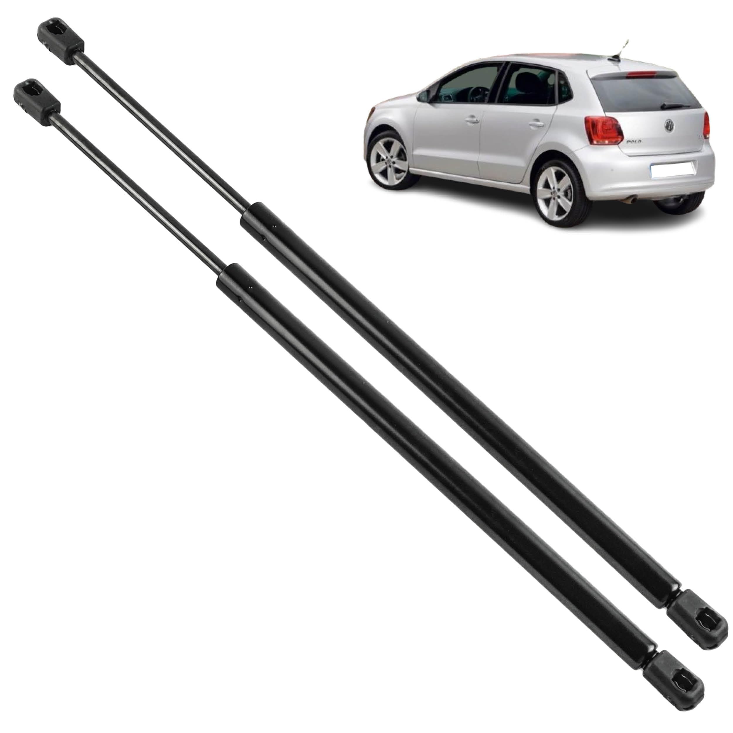 2 pistoncini portellone compatibile per Polo 5 (6R, 6C) (2009-20017) ammortizzatori cofano posteriore. 6R6827550A, 6R6827550C