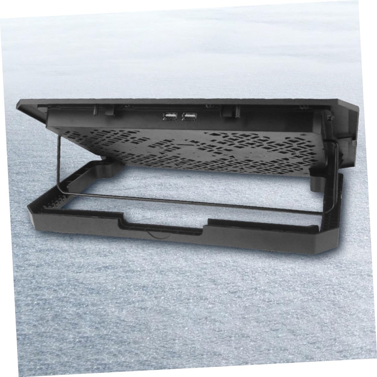 Laptop Cooling Pad with Fan 15.6-inch Quiet Adjustable Speed Cooling Stand for Notebook Laptops Blue LED Light for Gaming and Office Use